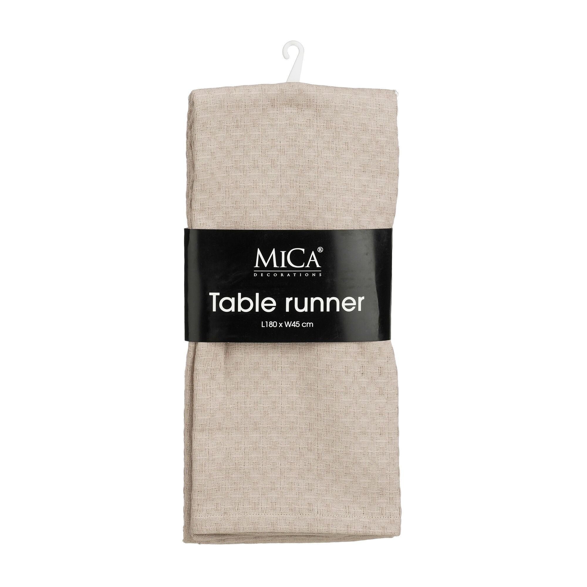 Mandy tafelloper beige