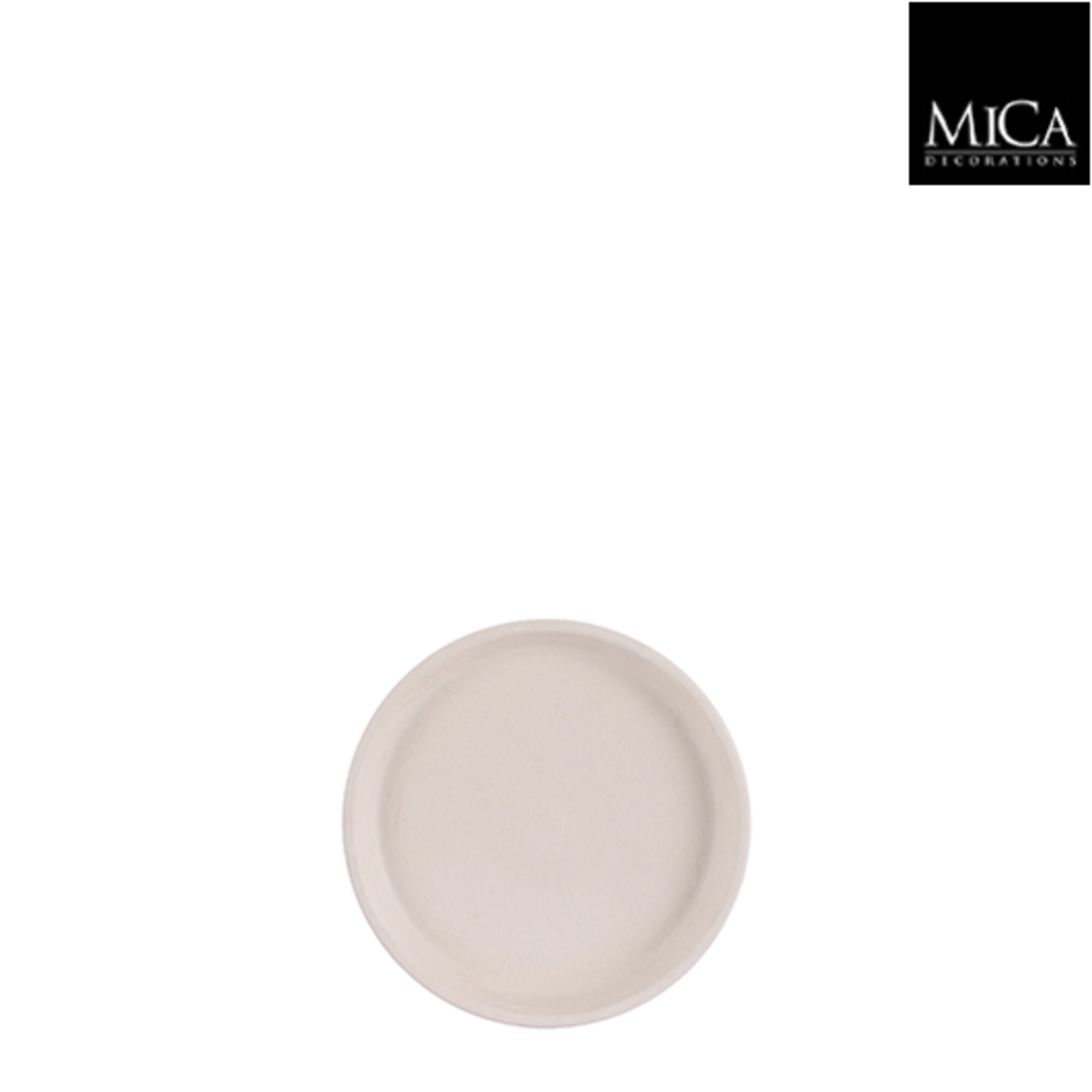 Stan bord rond creme