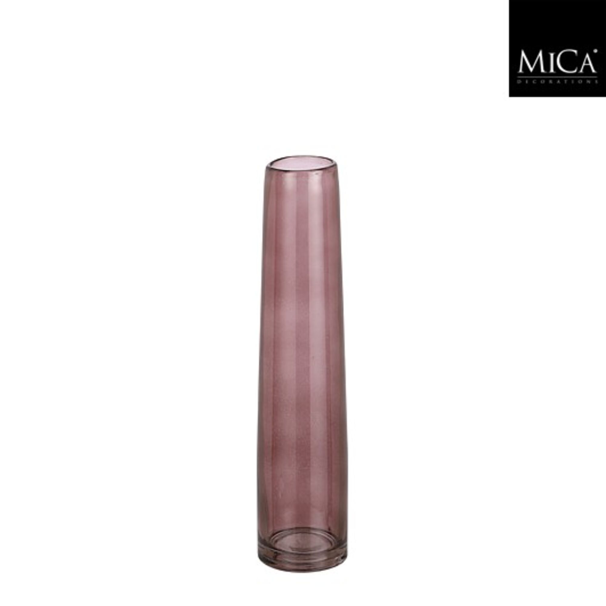 Xandra single flower vaas glas d.bruin