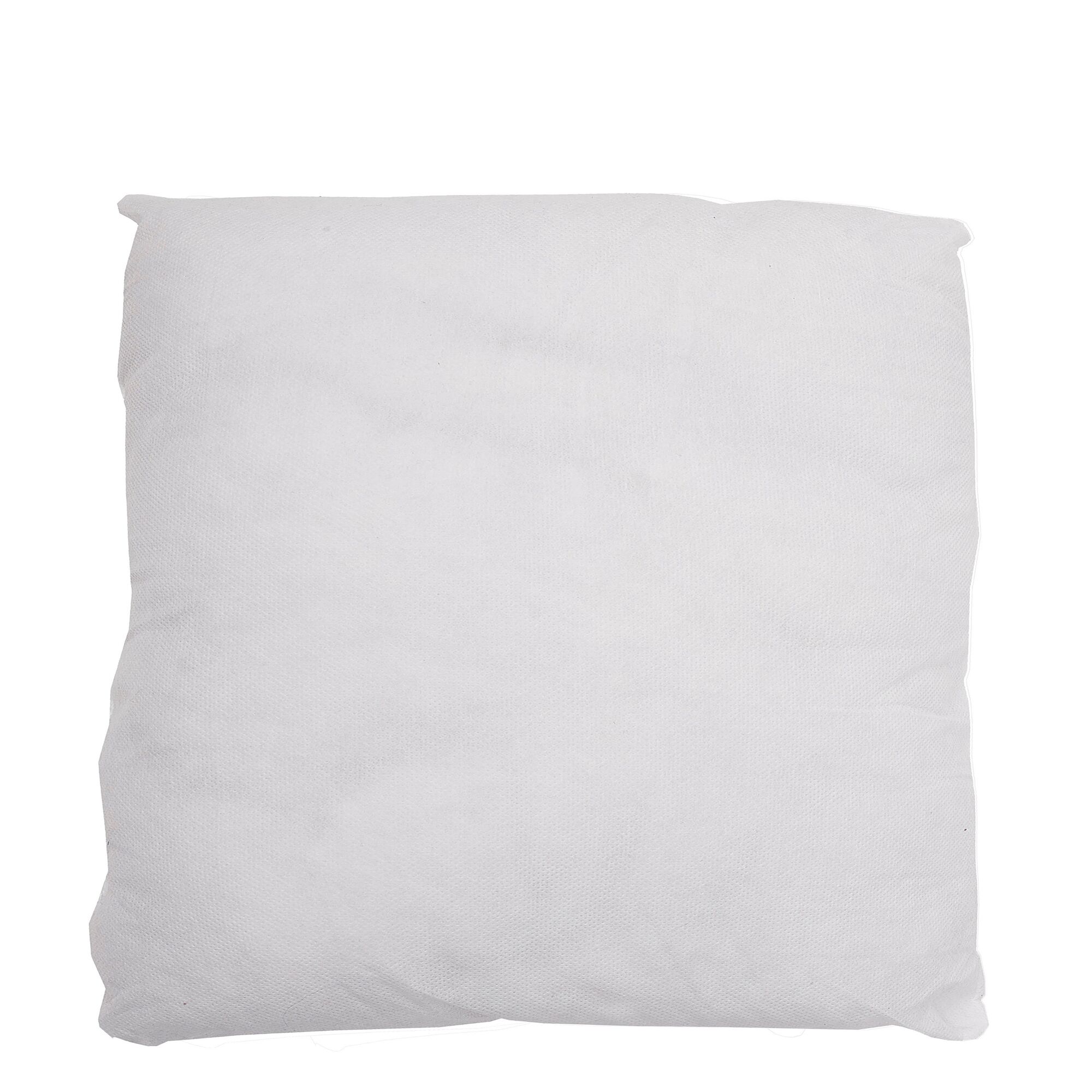 Binnen kussen 100% recycled polyester brand vertragend wit