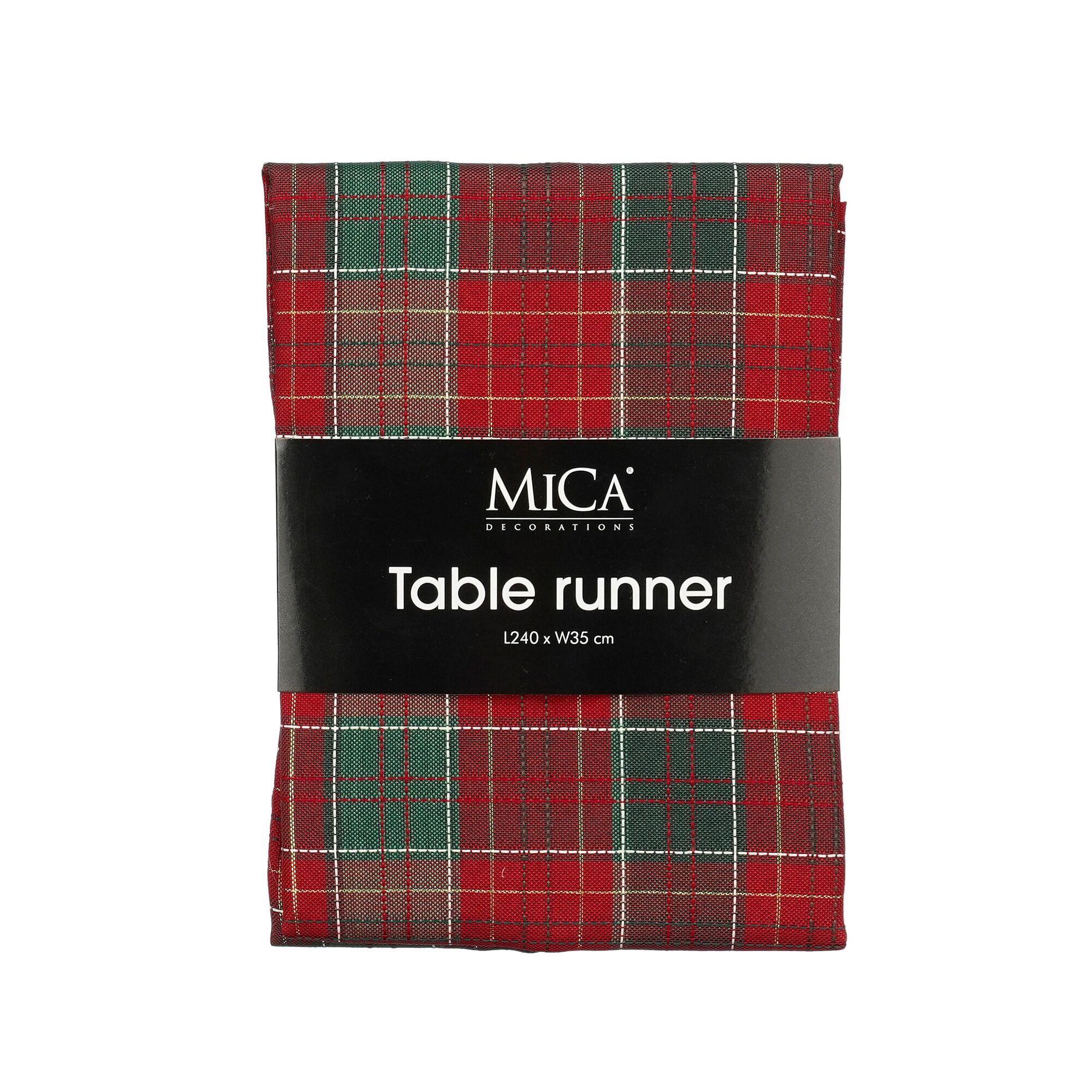 Tafelloper ruit rood