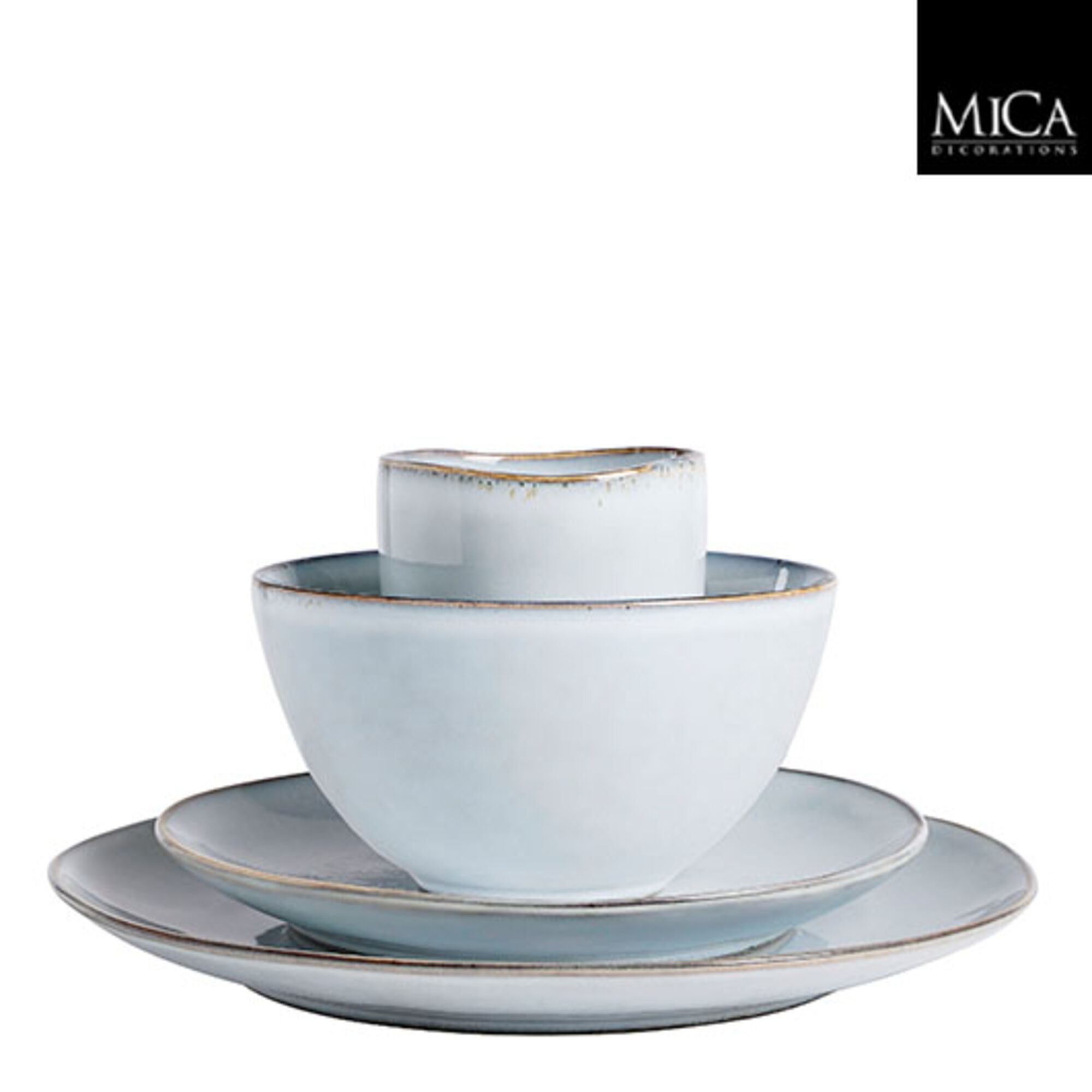 Tabo servies set grijs