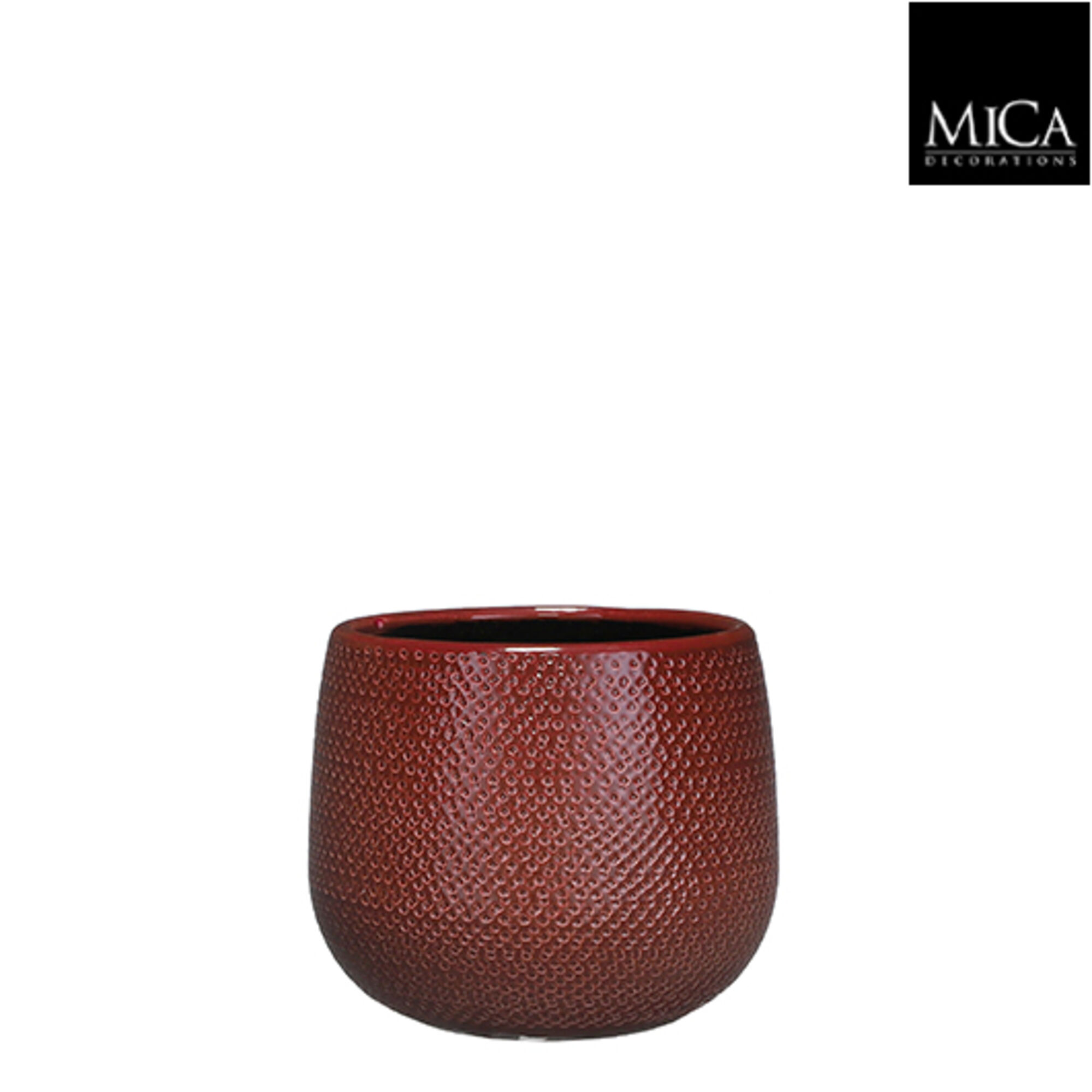 Gabriel pot rond bordeaux
