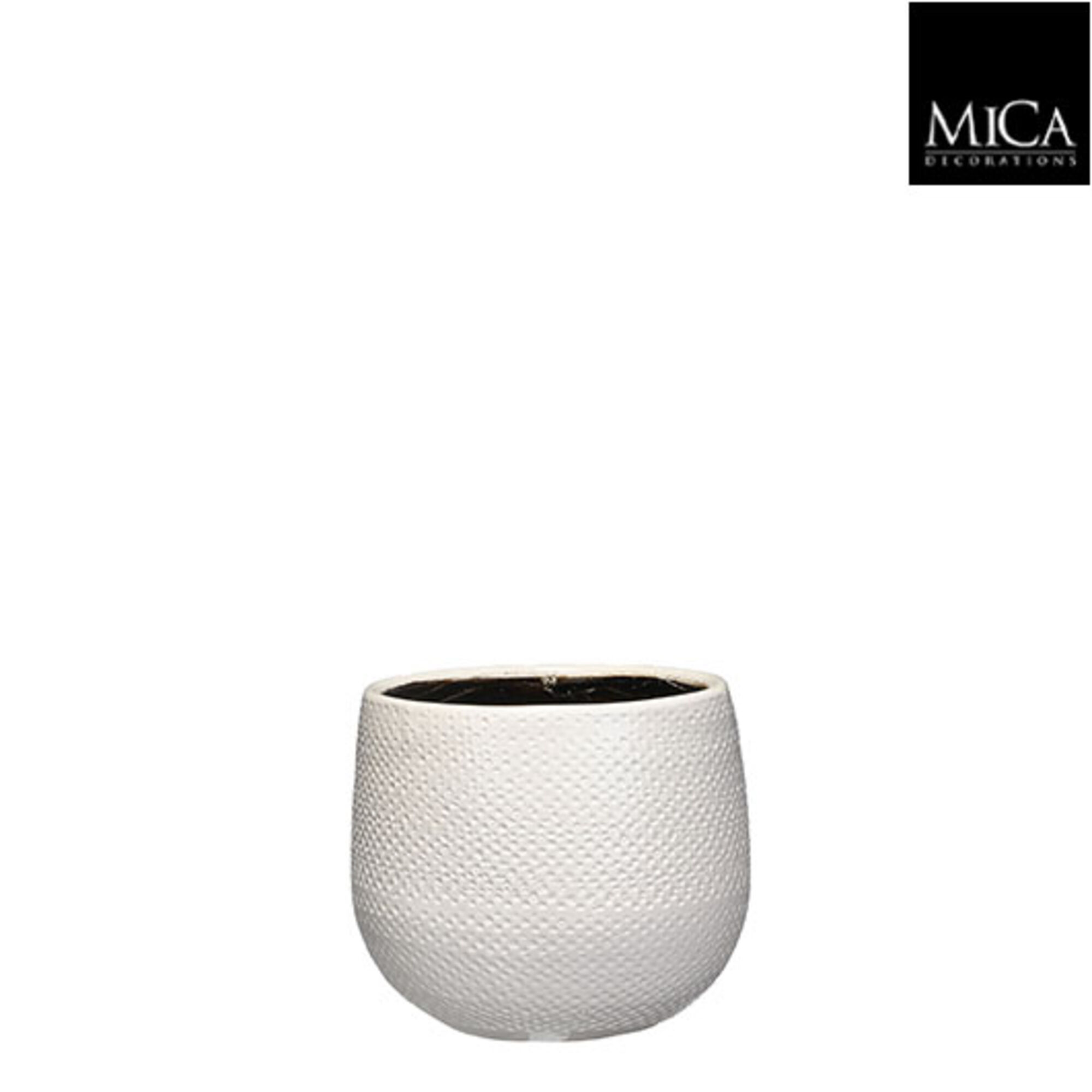 Gabriel pot rond wit
