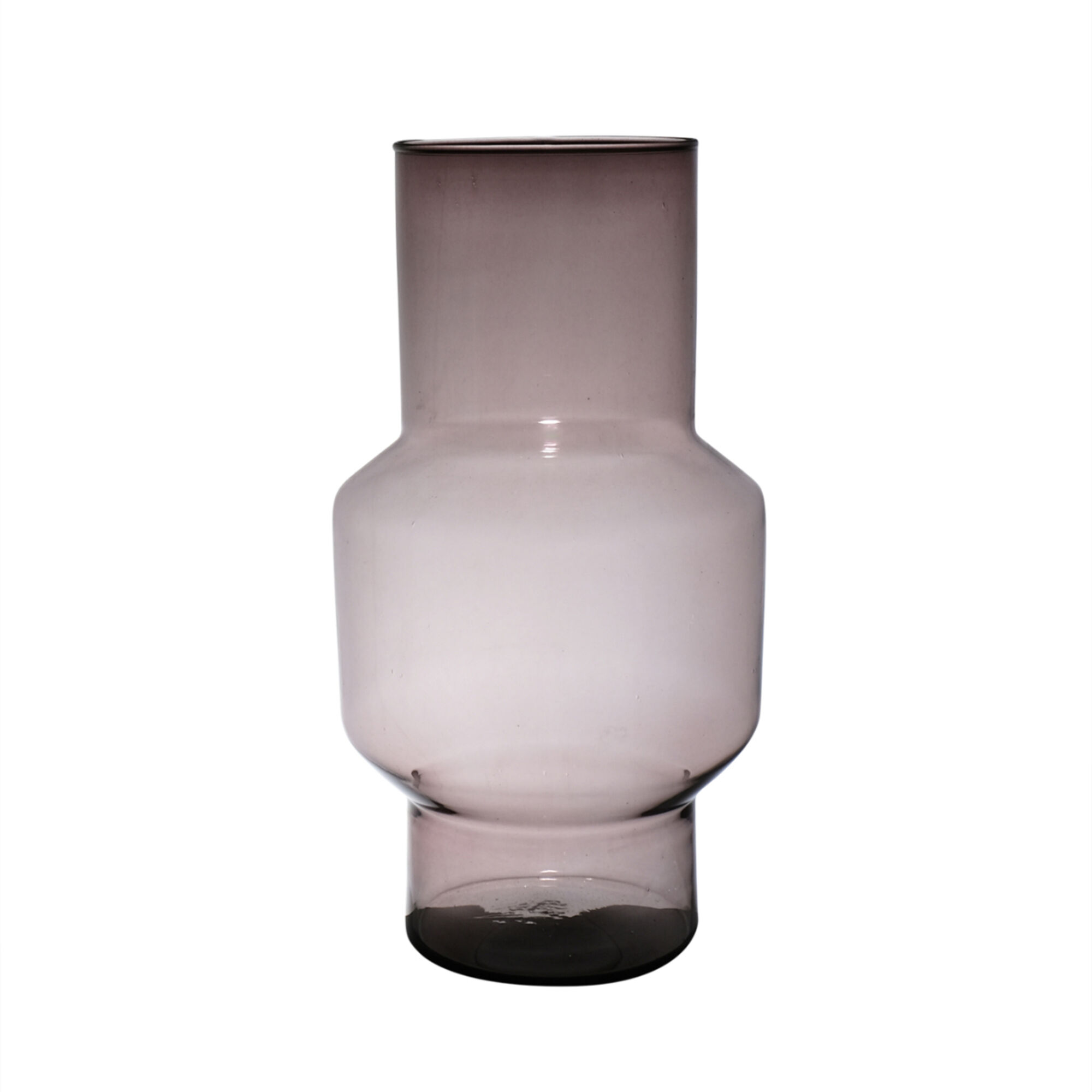 Pablo mondgeblazen Recycled Vaas paars
