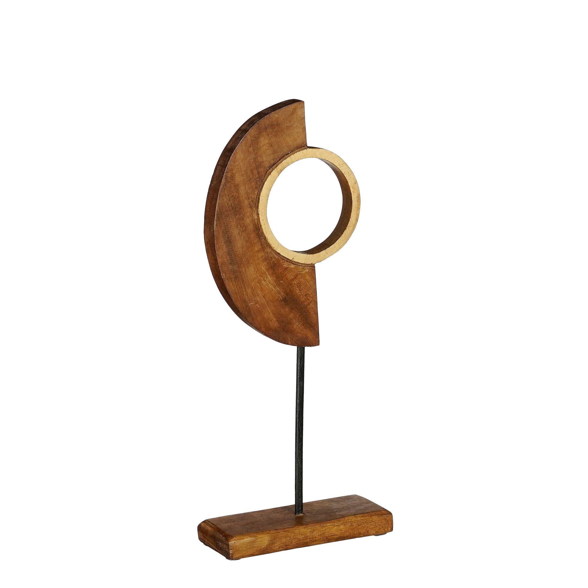 Pelly decoratie object bruin FSC 100%