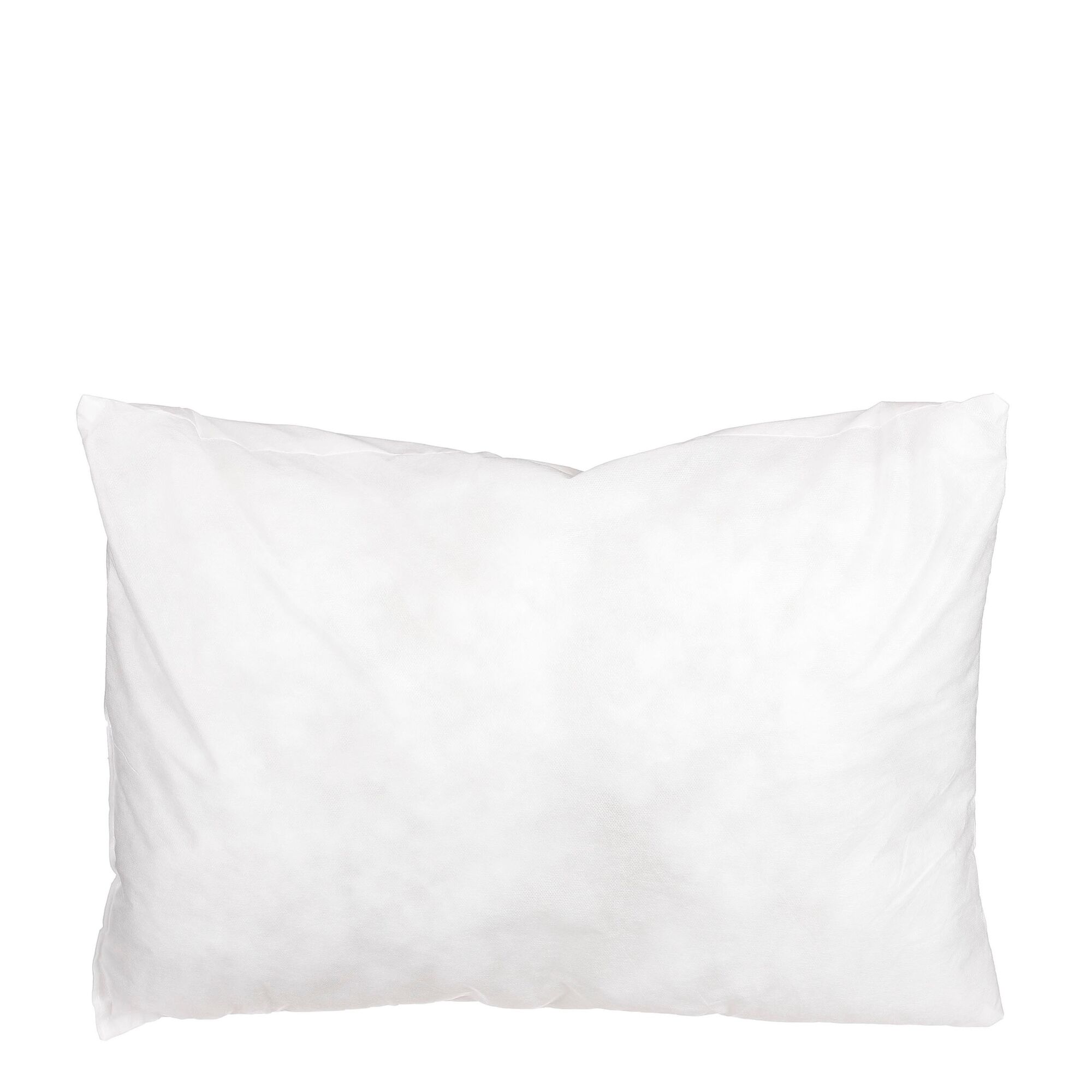 Binnen kussen 100% recycled polyester brand vertragend wit
