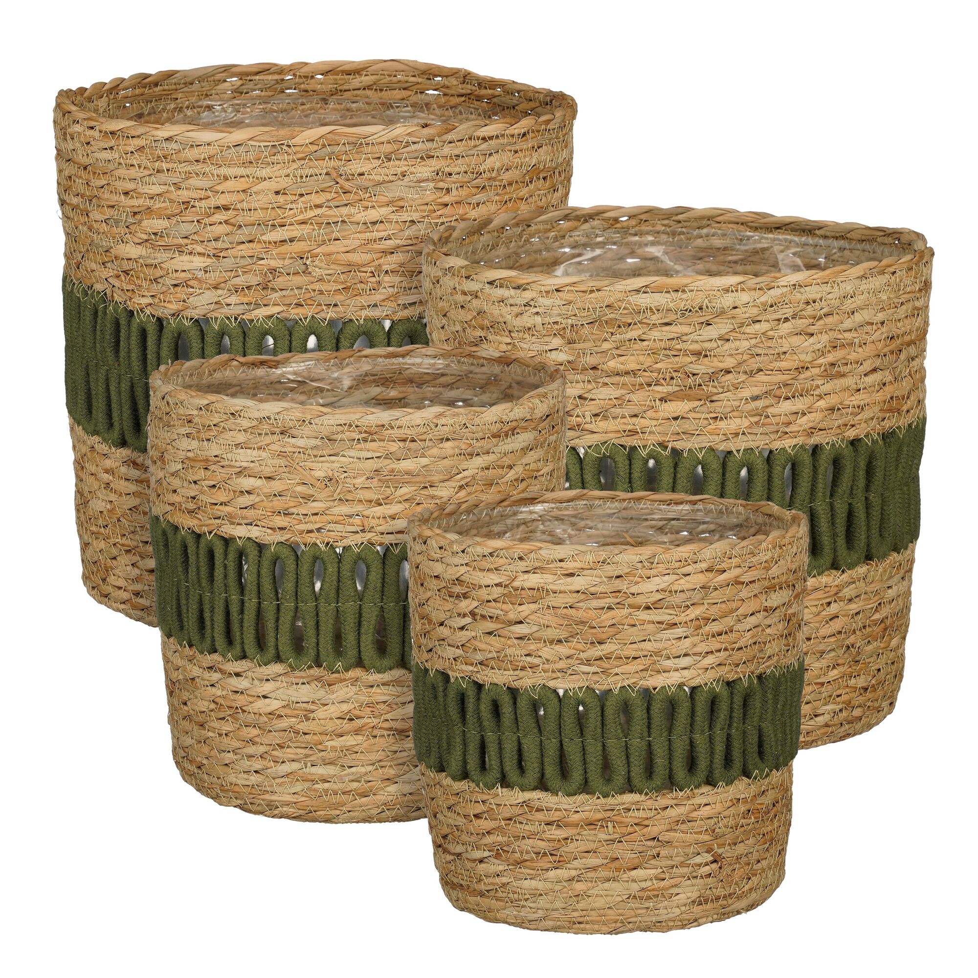 Fernandez mand rond groen set van 4