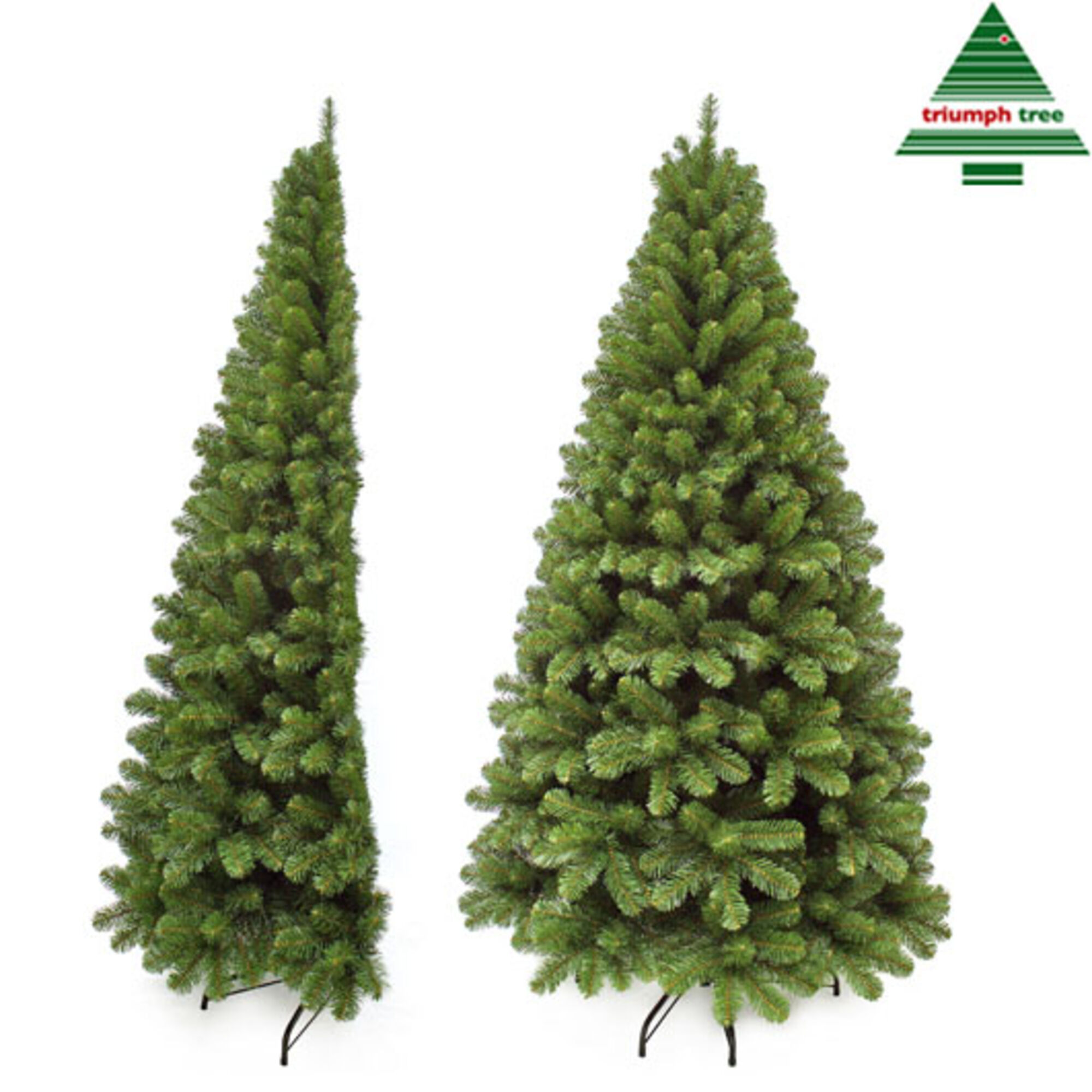 Tuscan kerstboom half wall groen TIPS 637