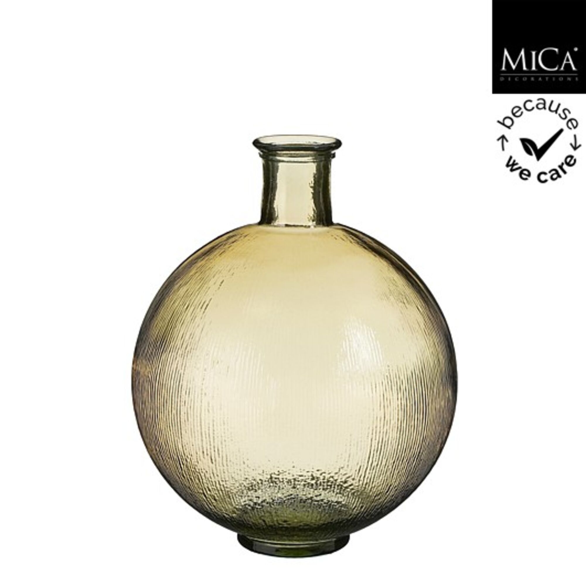 Firenza fles recycled glas l.bruin