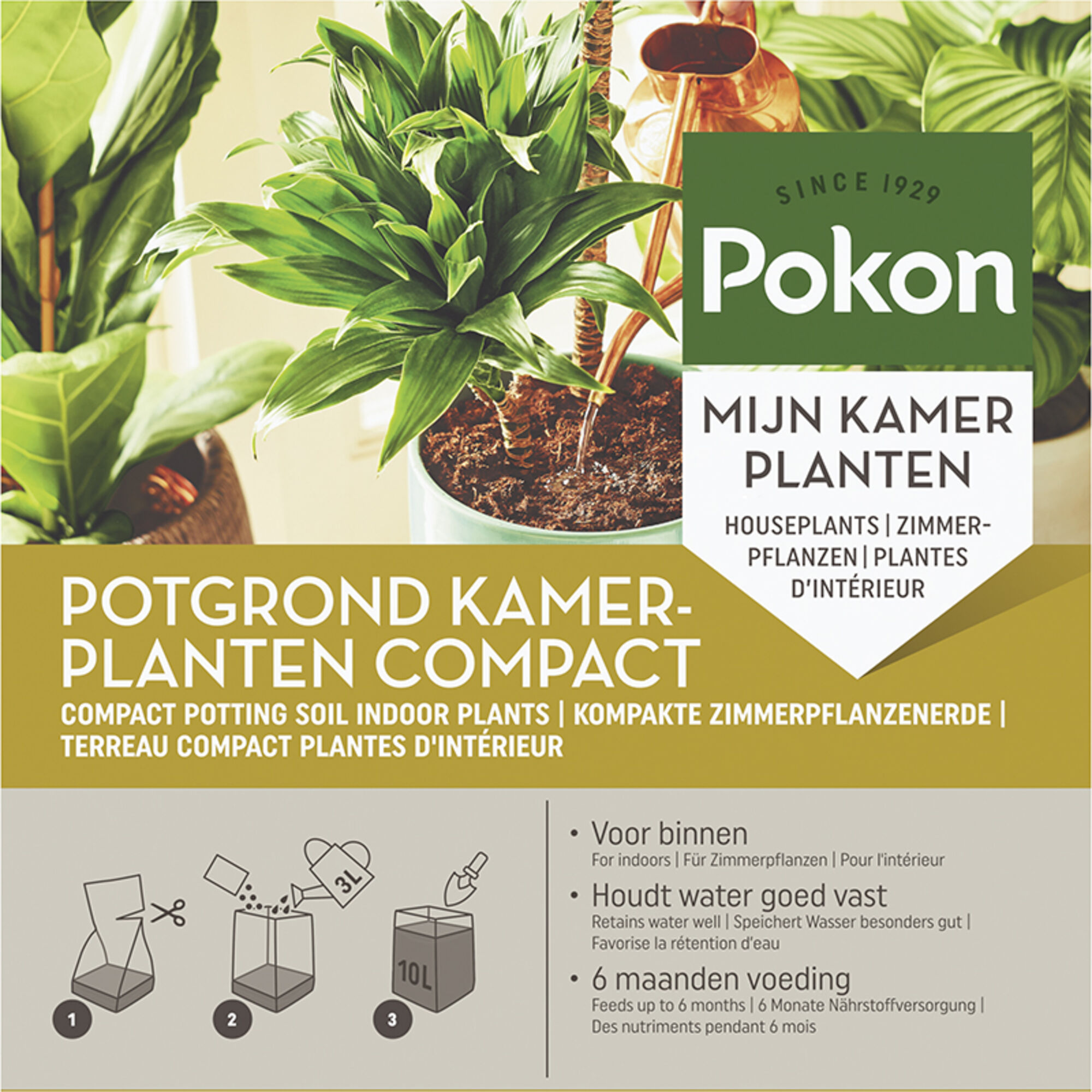 Pokon Kamerplanten Potgrond Compact
