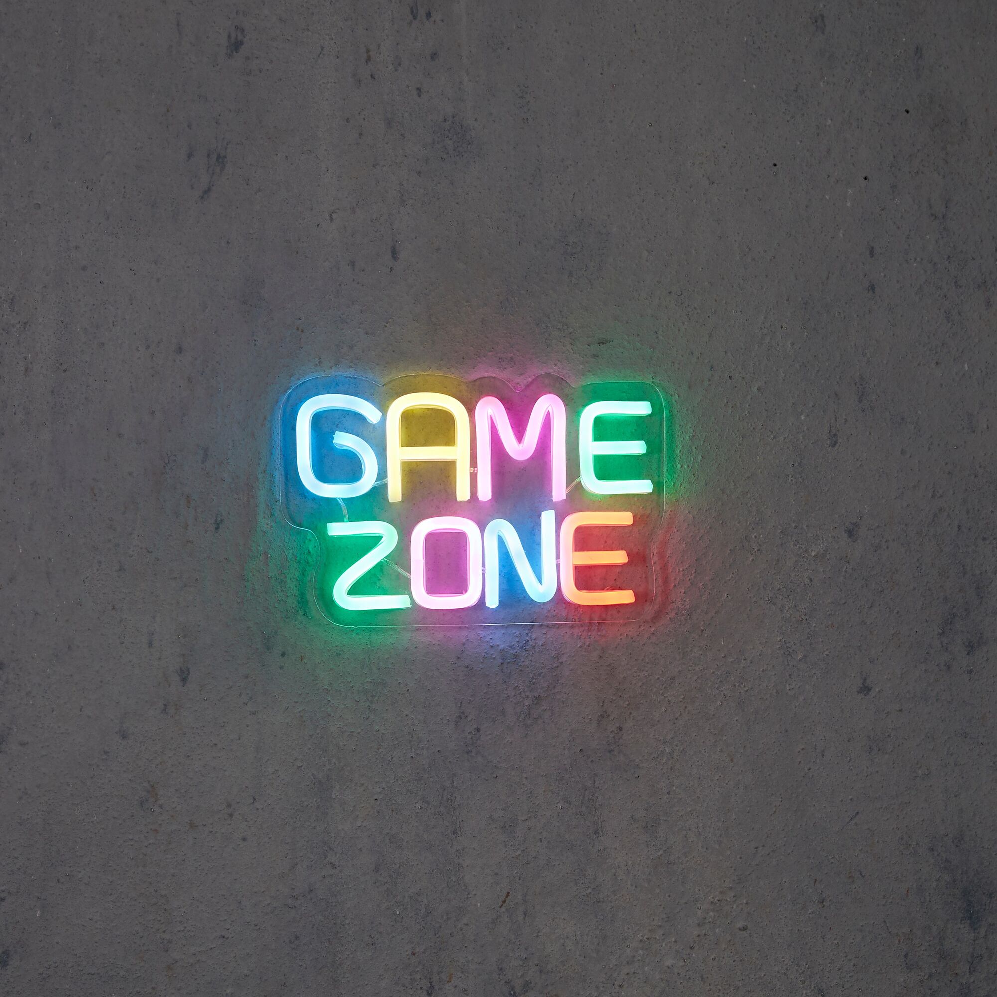 Neon light multicolour Game Zone en timer adapter included IP20