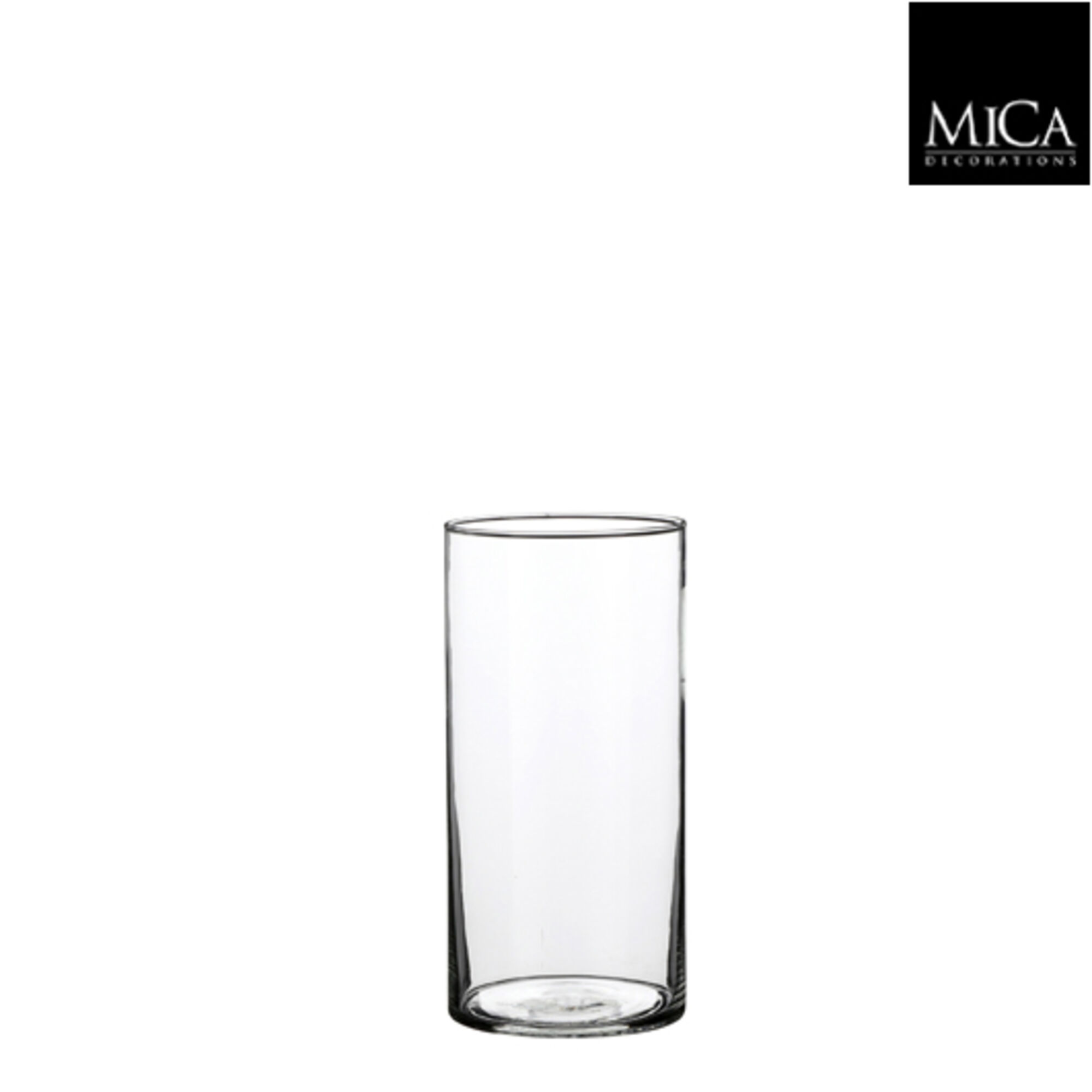 Carly vaas cilinder glas