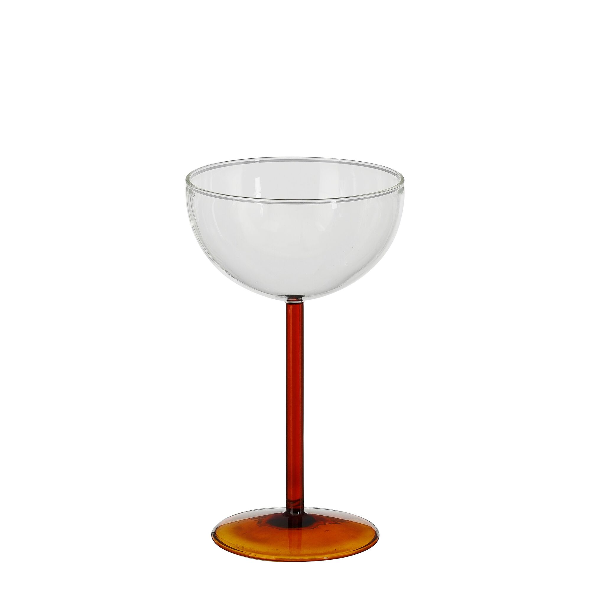 Riga wijnglas oranje