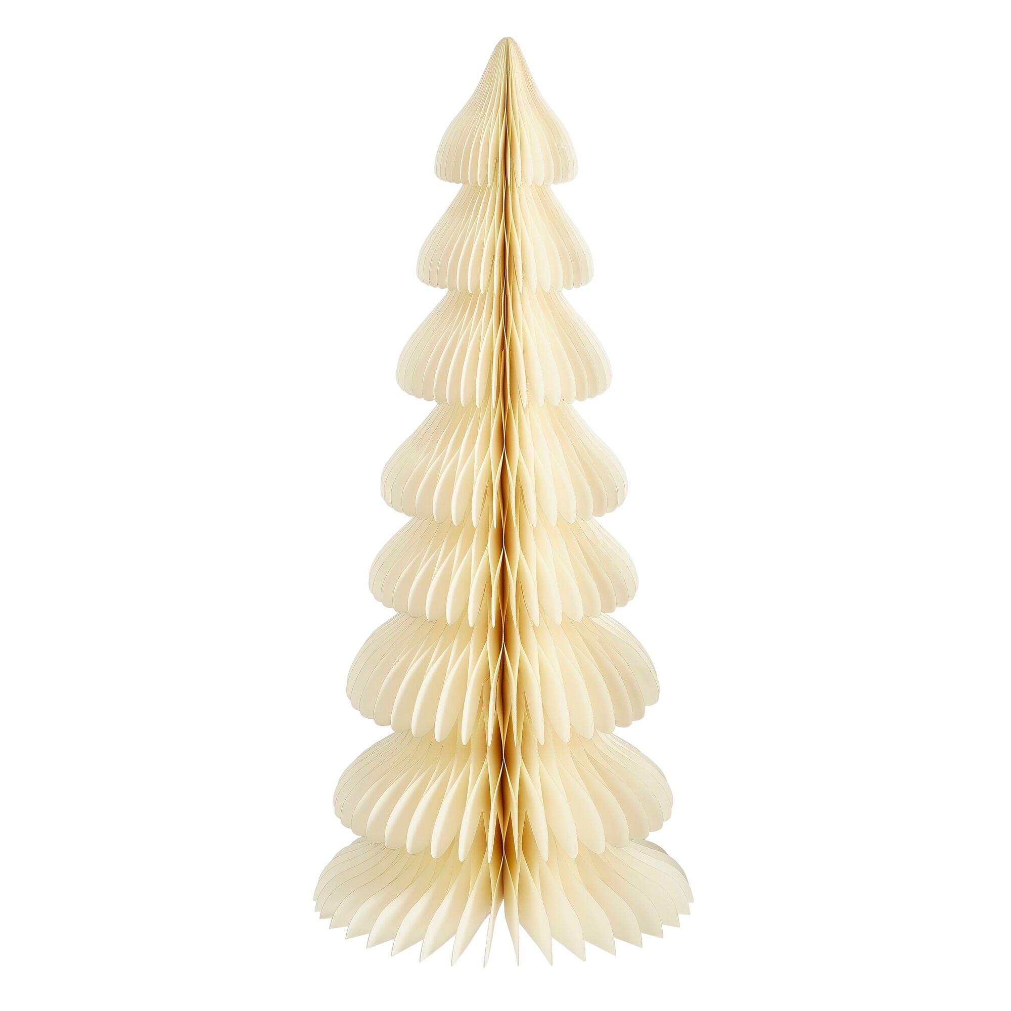 Decoratie boom off white goud FSC Mix