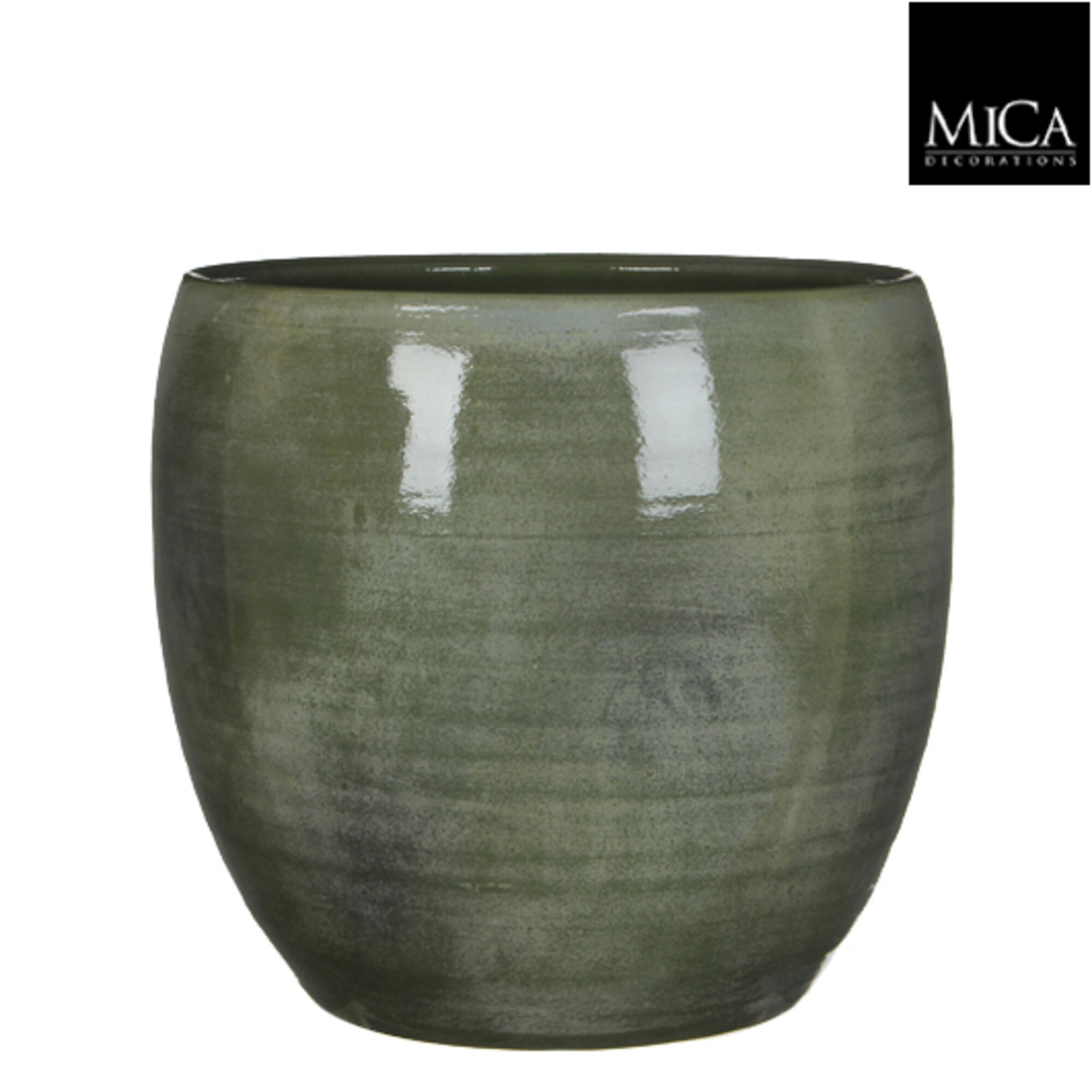 Lester pot rond groen