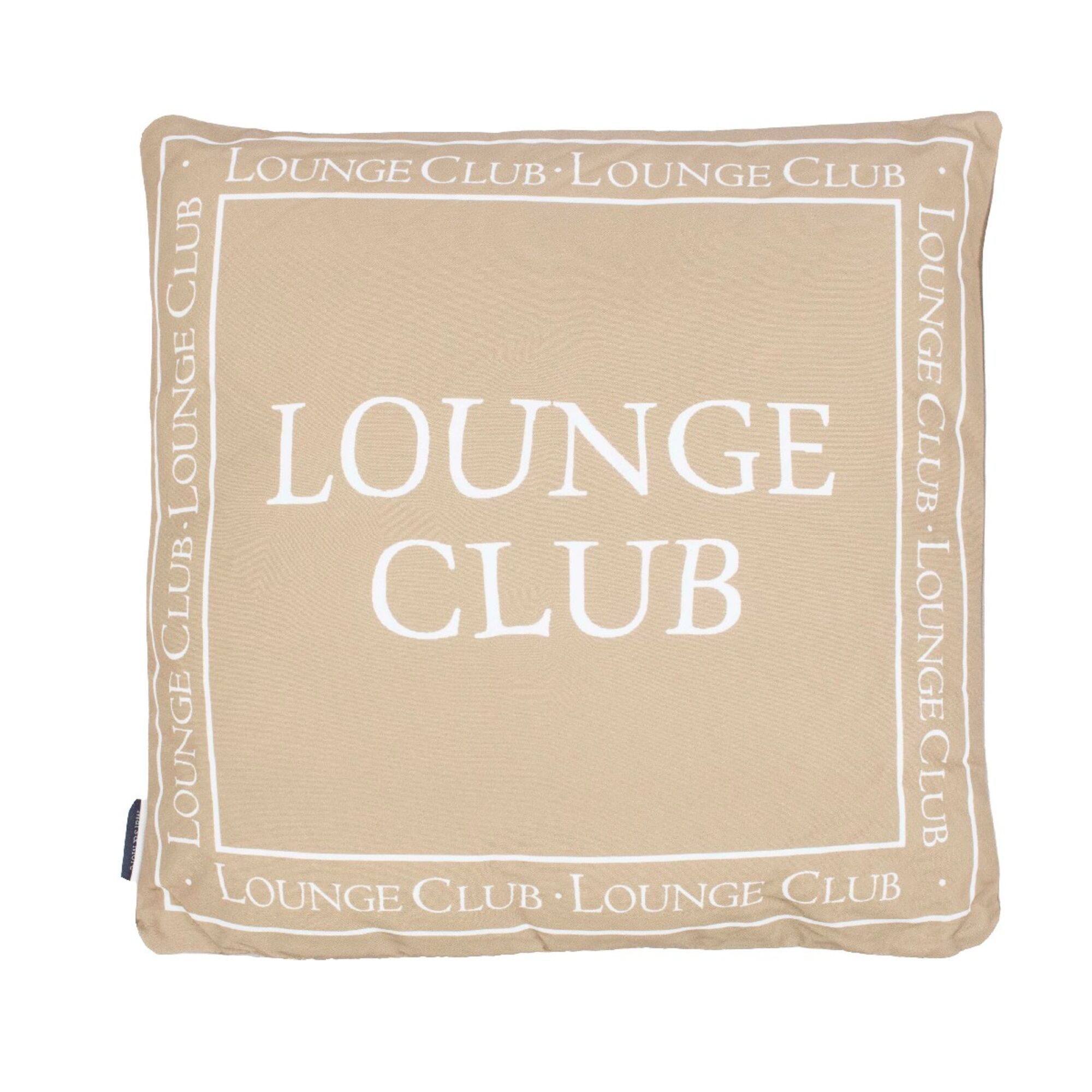 Lounge Club outdoor kussen taupe