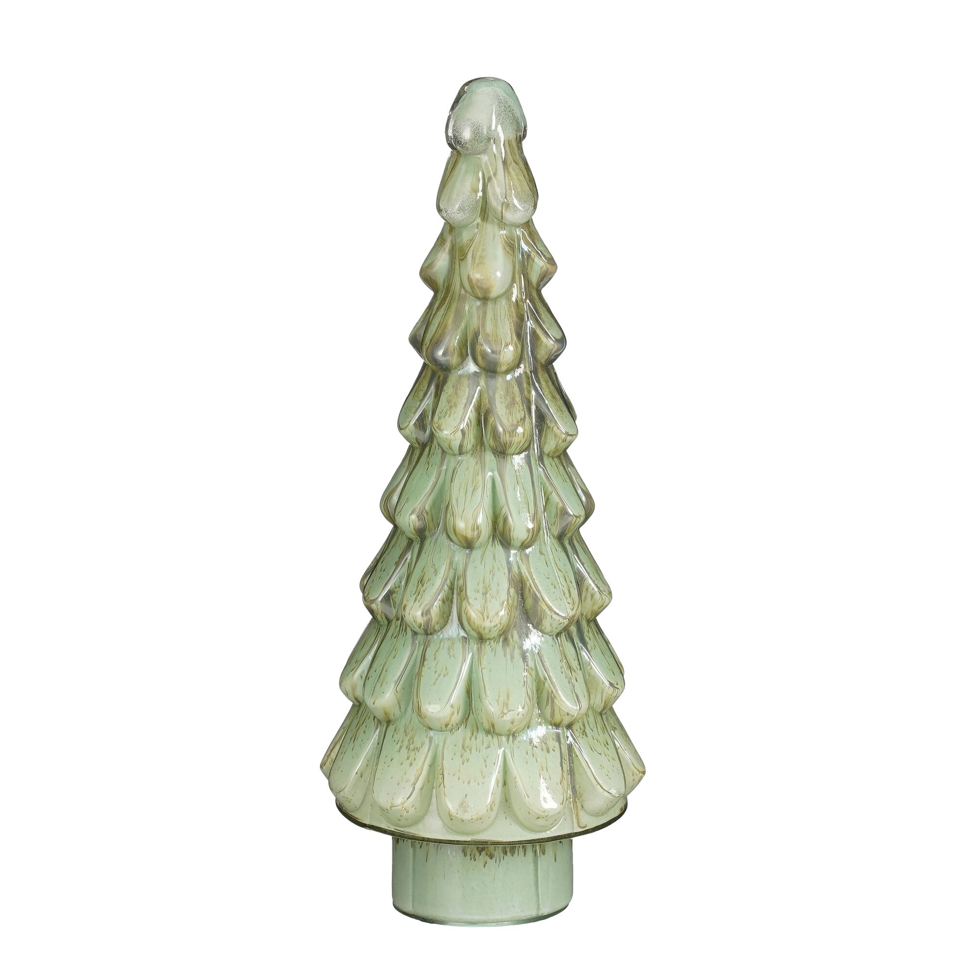Decoratie boom l.groen antiek