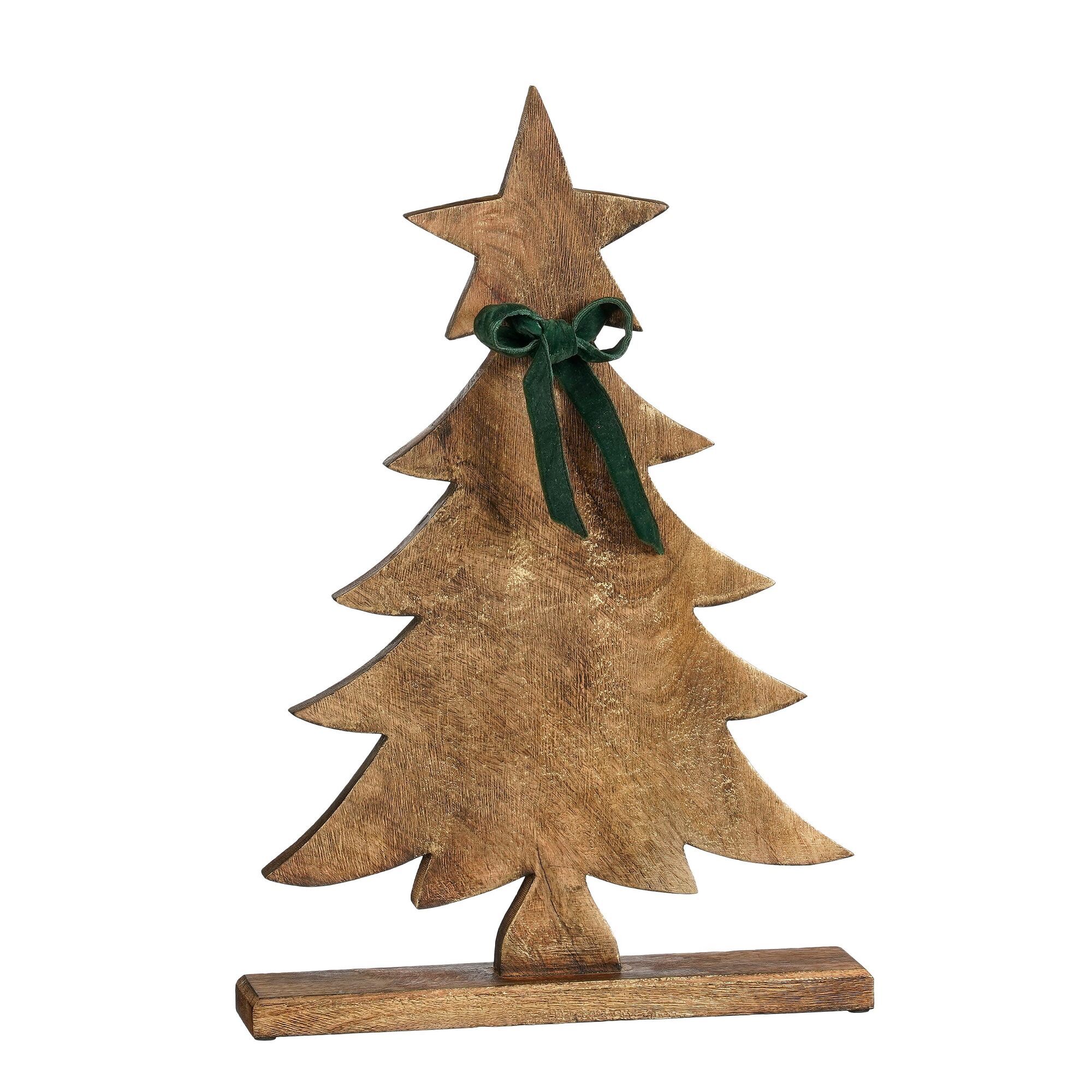 Decoratie boom bruin FSC 100%