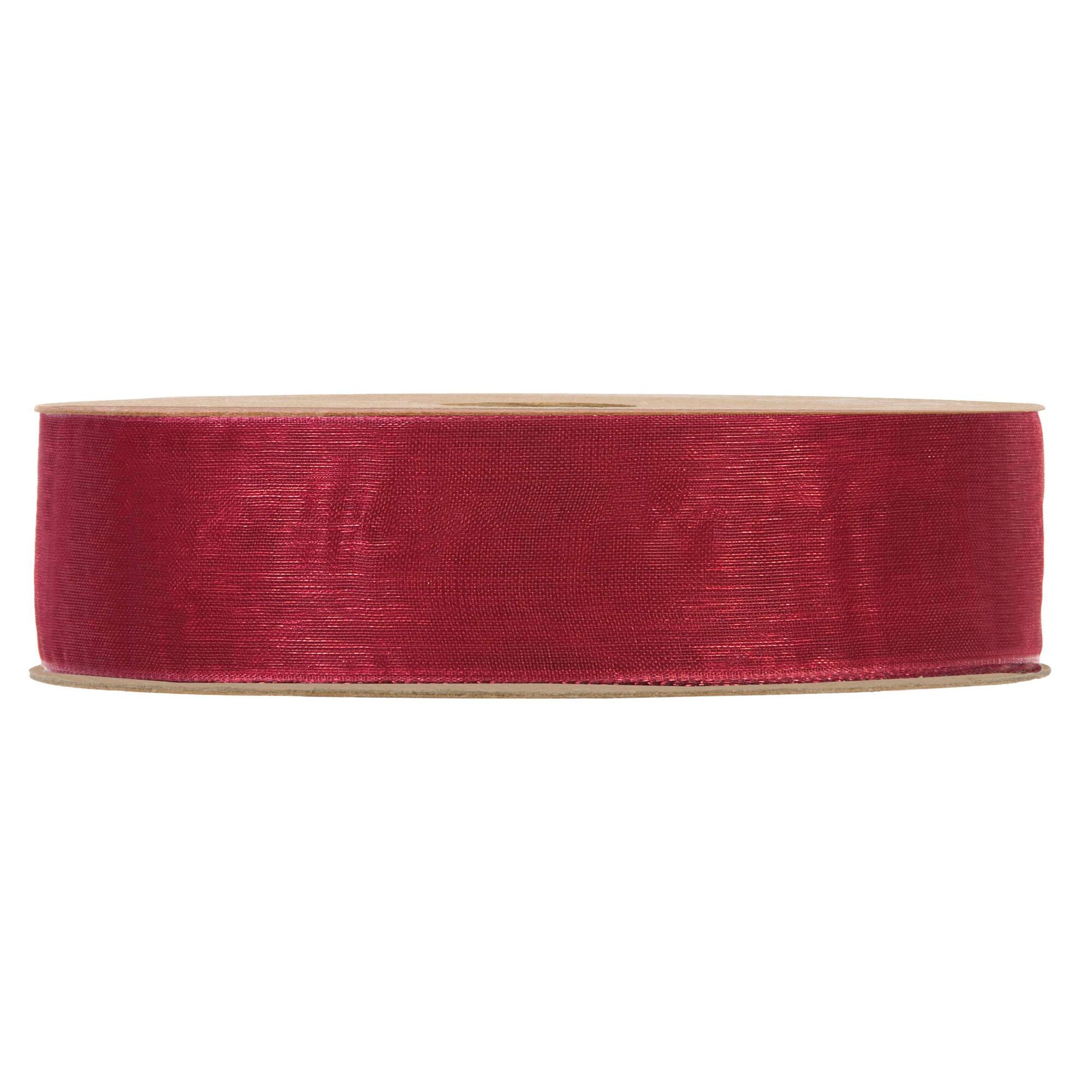 Organza Mat - Bordeaux