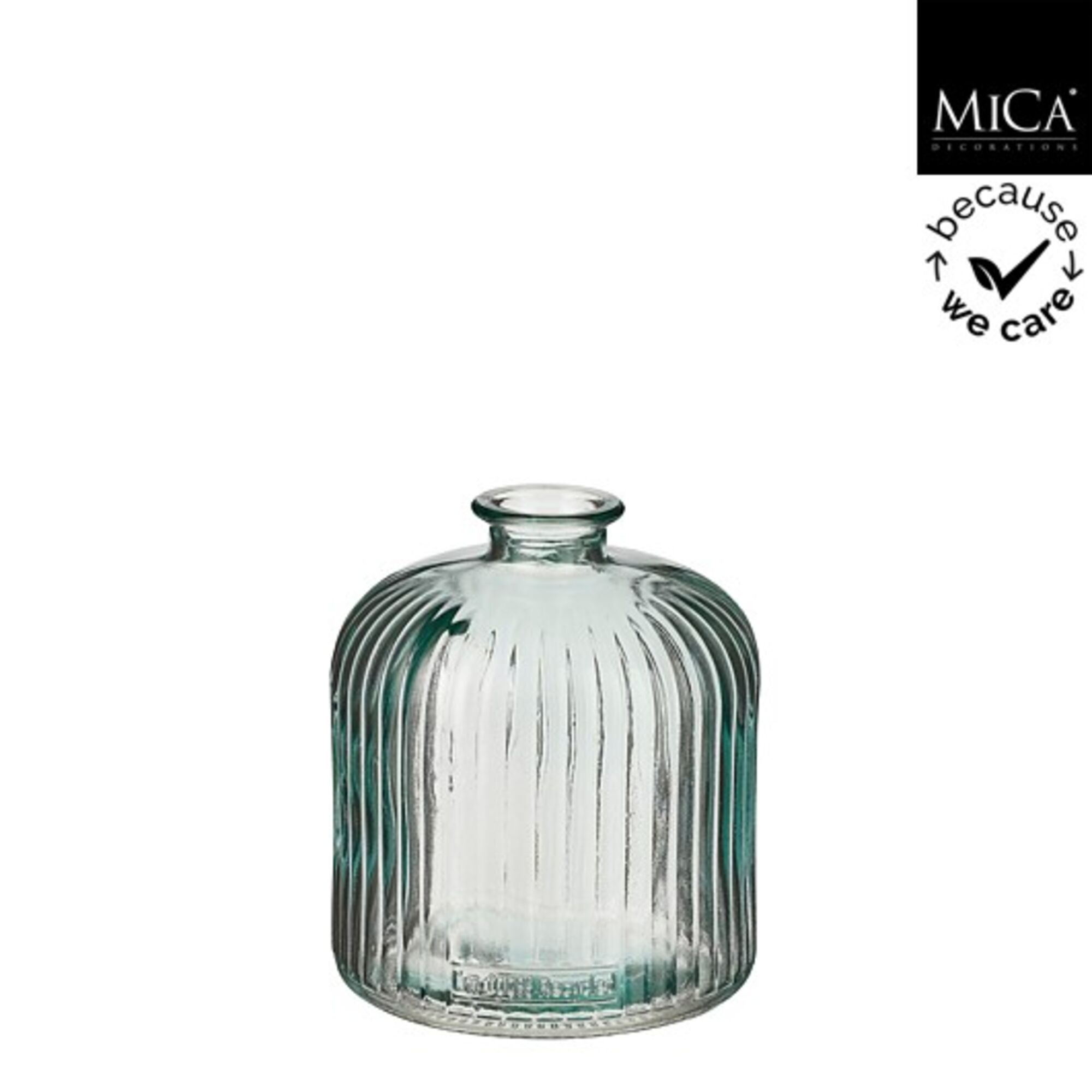 Jessica fles recycled glas