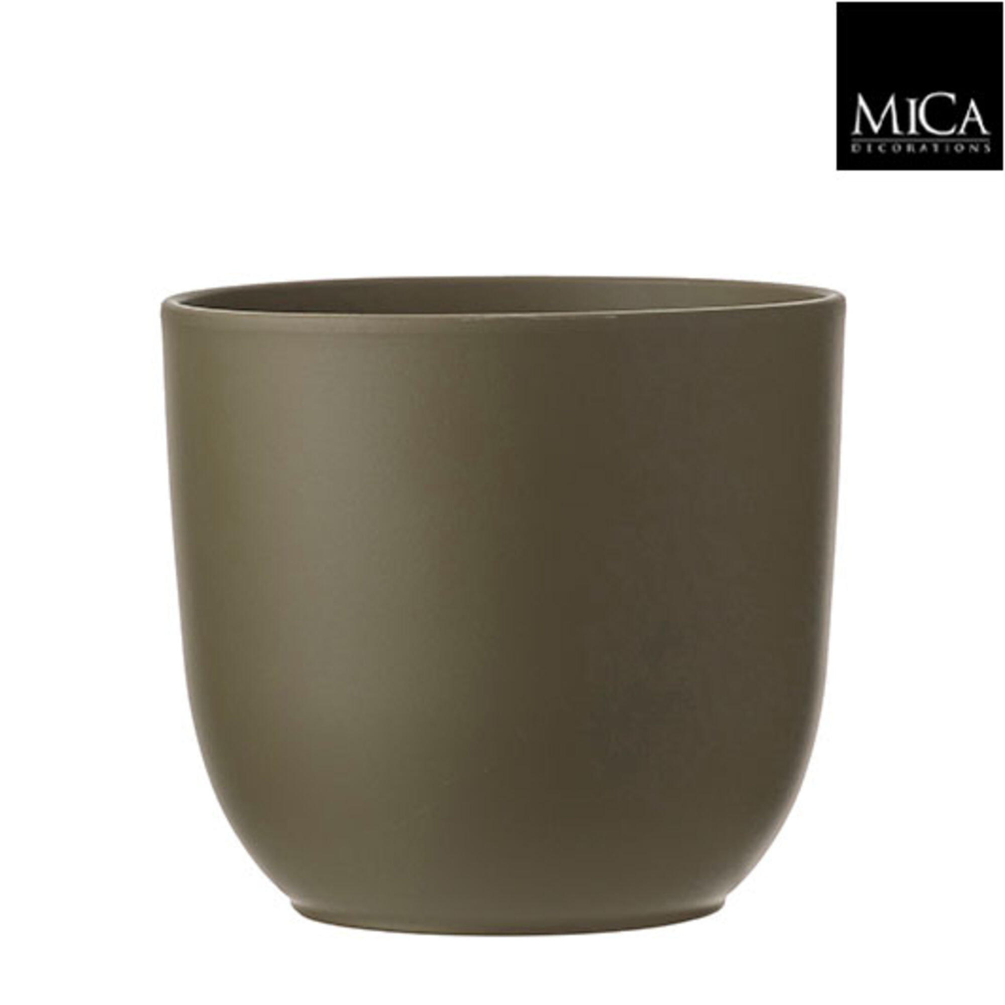 Tusca pot rond groen