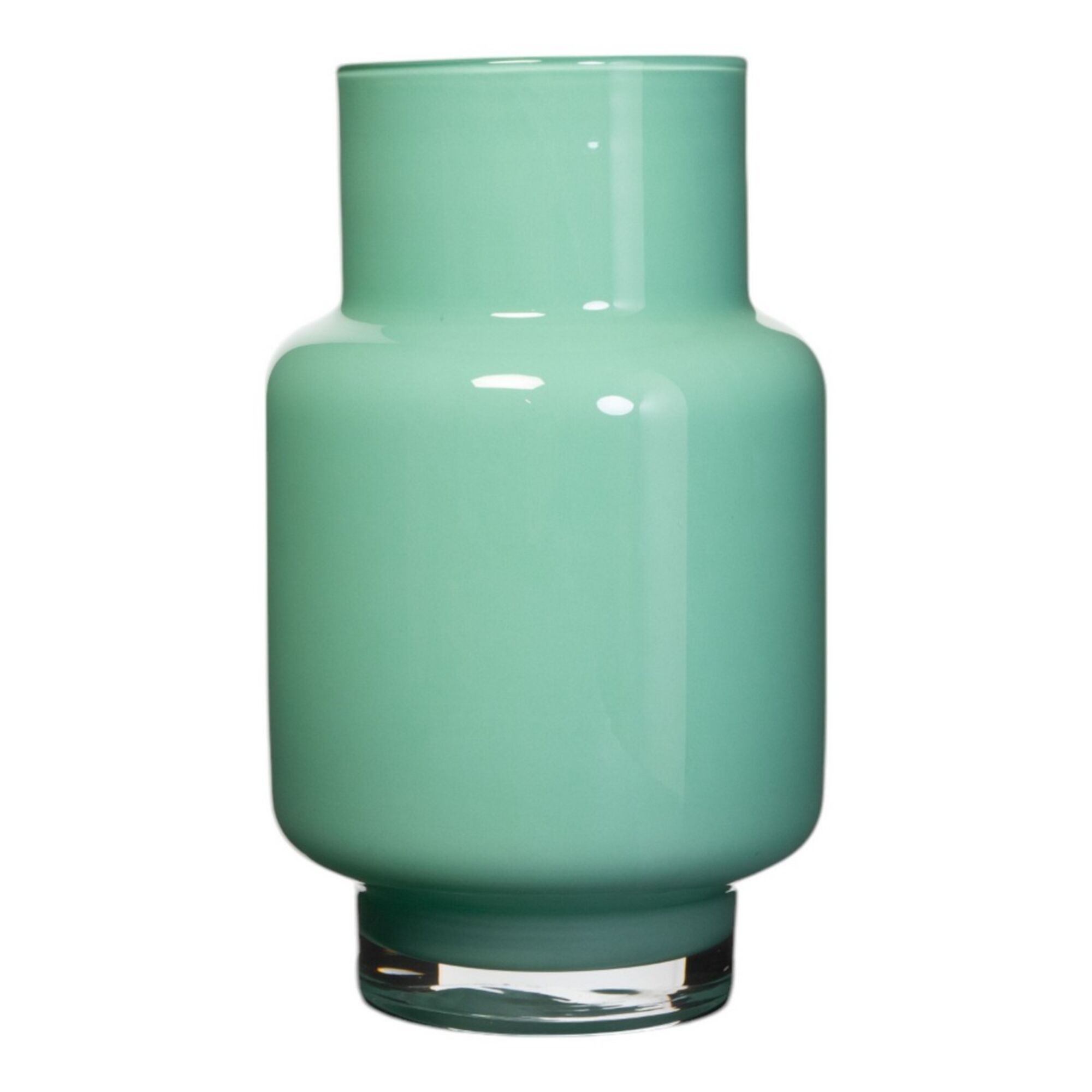 Vase Pien Solid Aqua Green