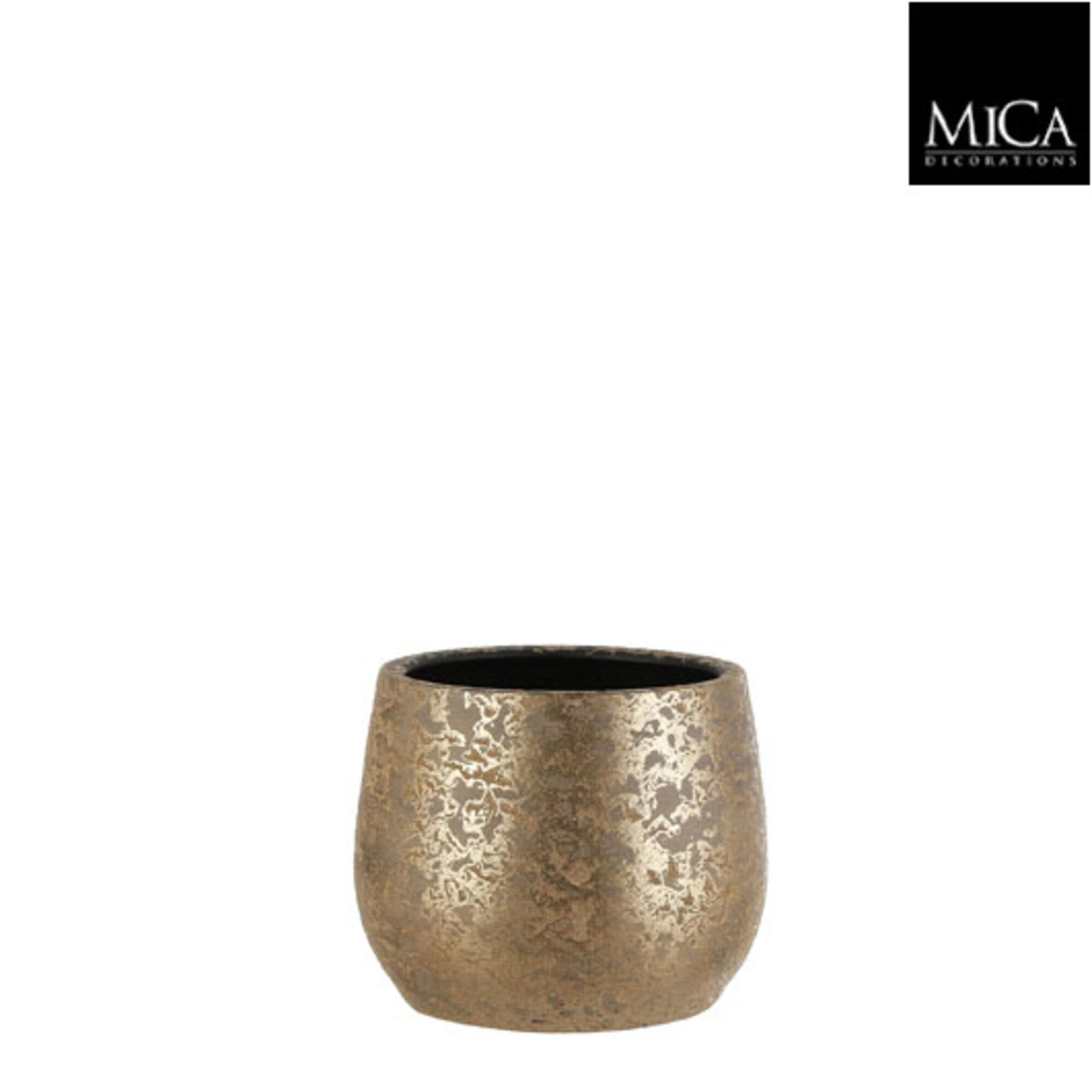 Clemente pot rond goud