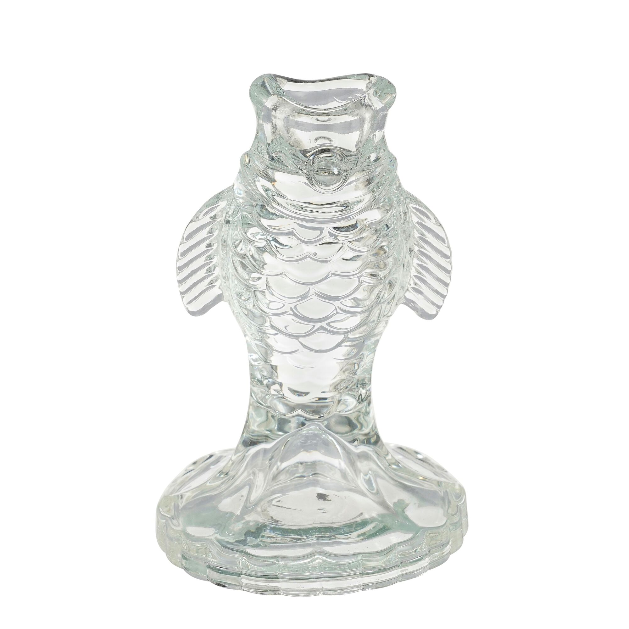 Kandelaar vis glas