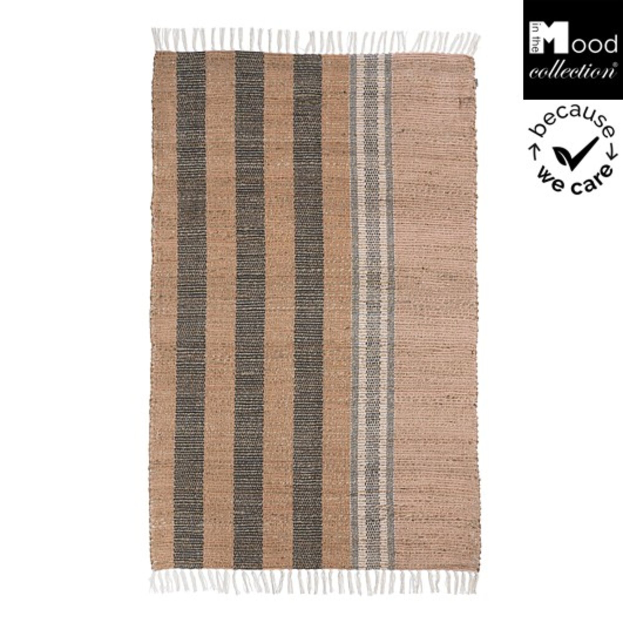 Vloerkleed bruin