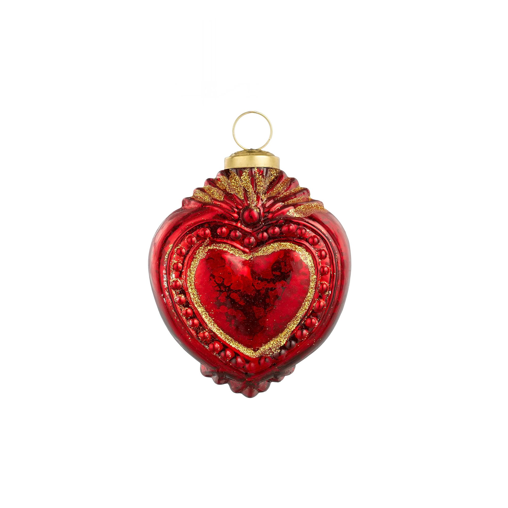 Ornament hart rood