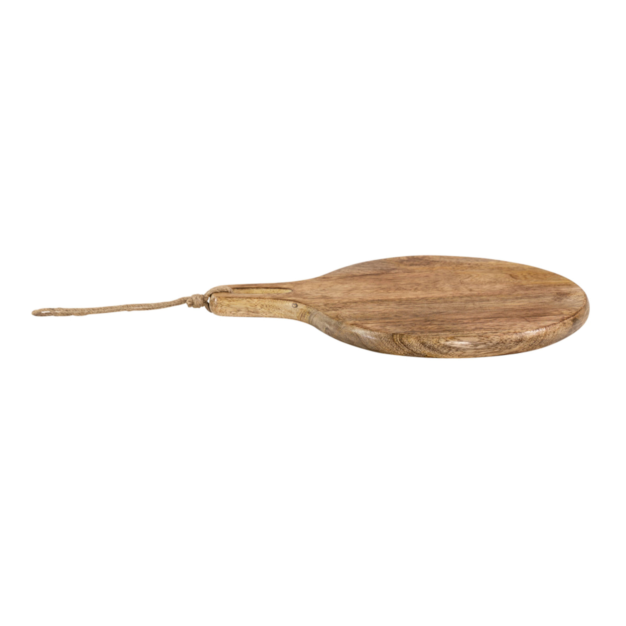 snijplank mango hout rond