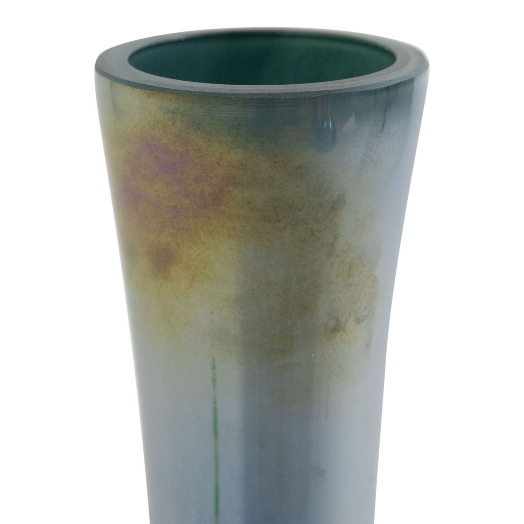 Hubble Vaas luster blauw