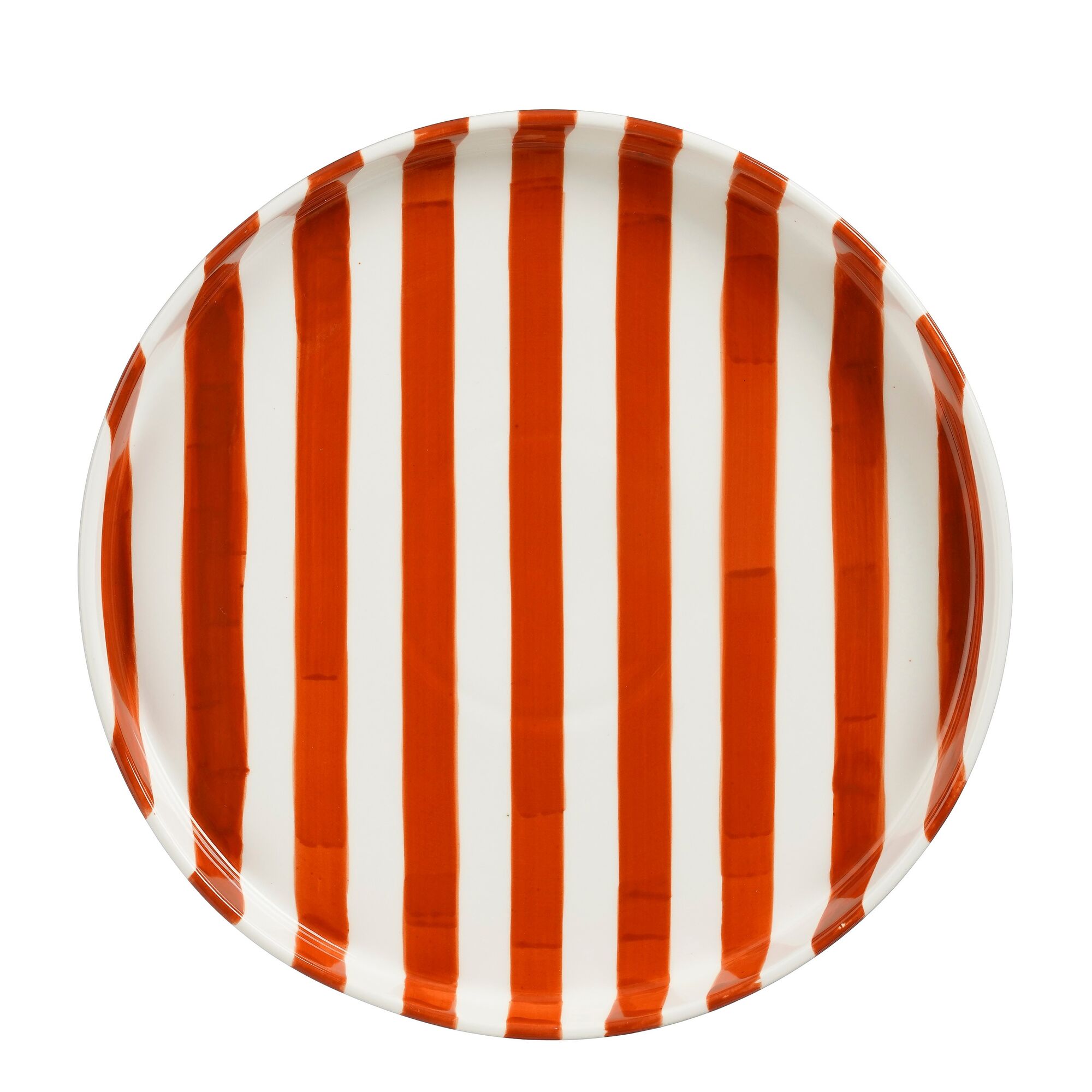 Neva dinerbord rood