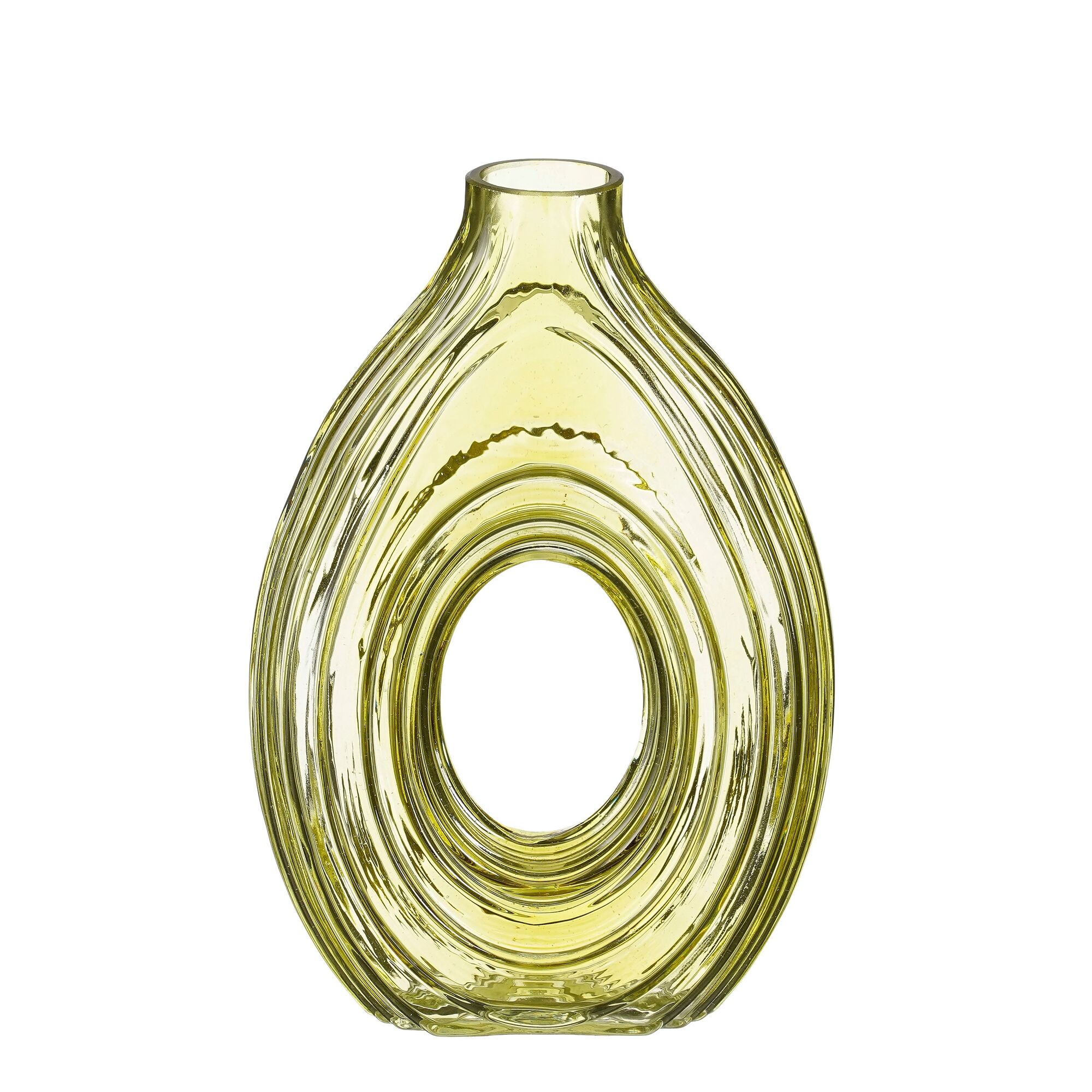Sophie vaas glas groen