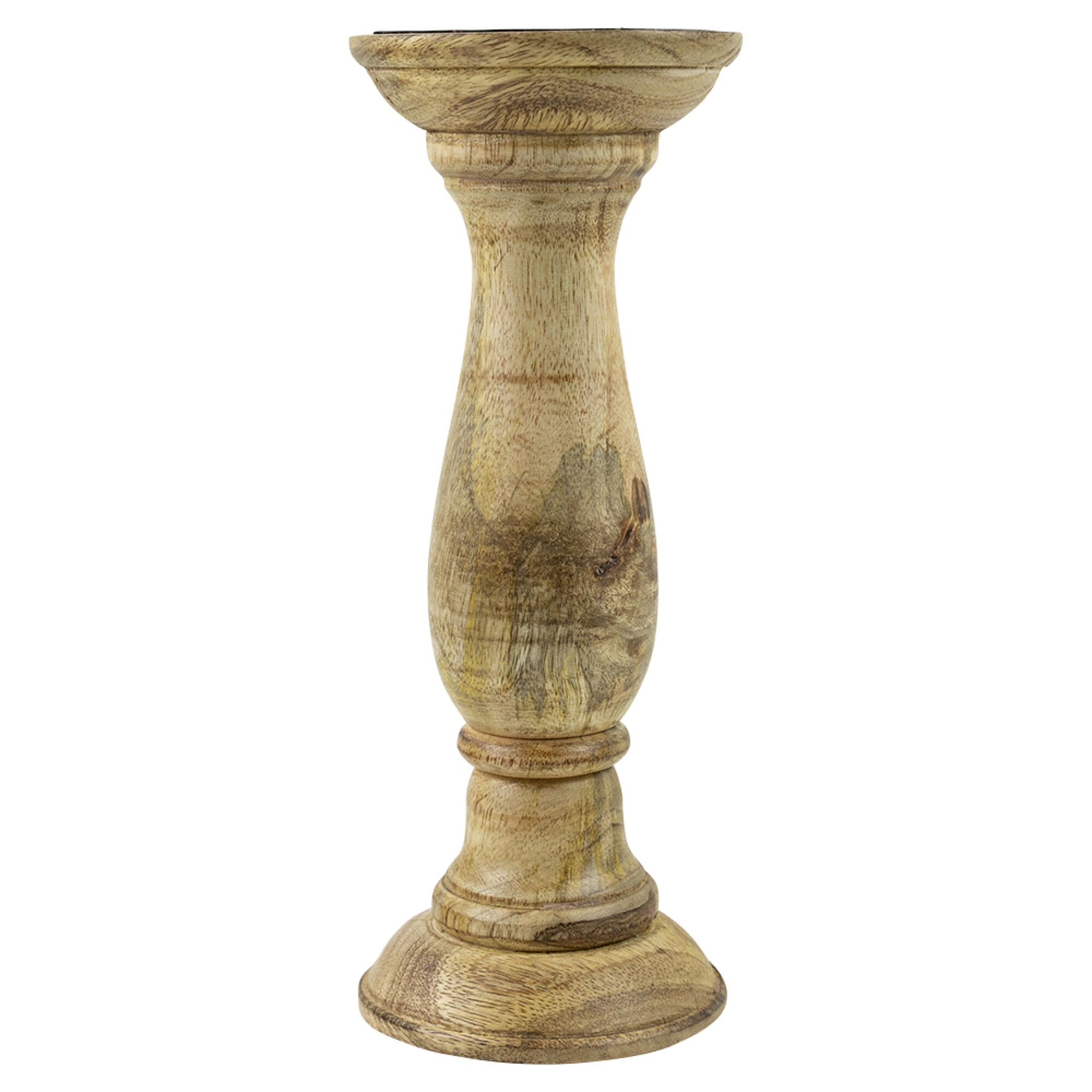 kandelaar rond mango hout