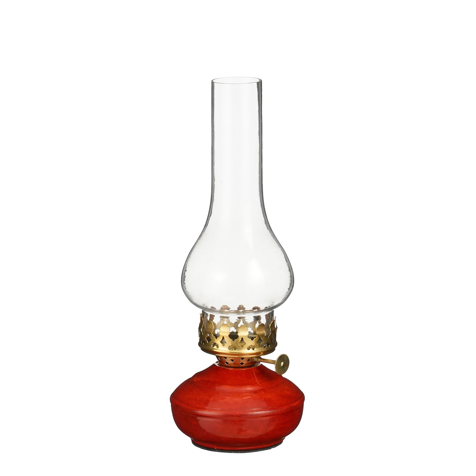 Theelicht houder olielamp vorm rood