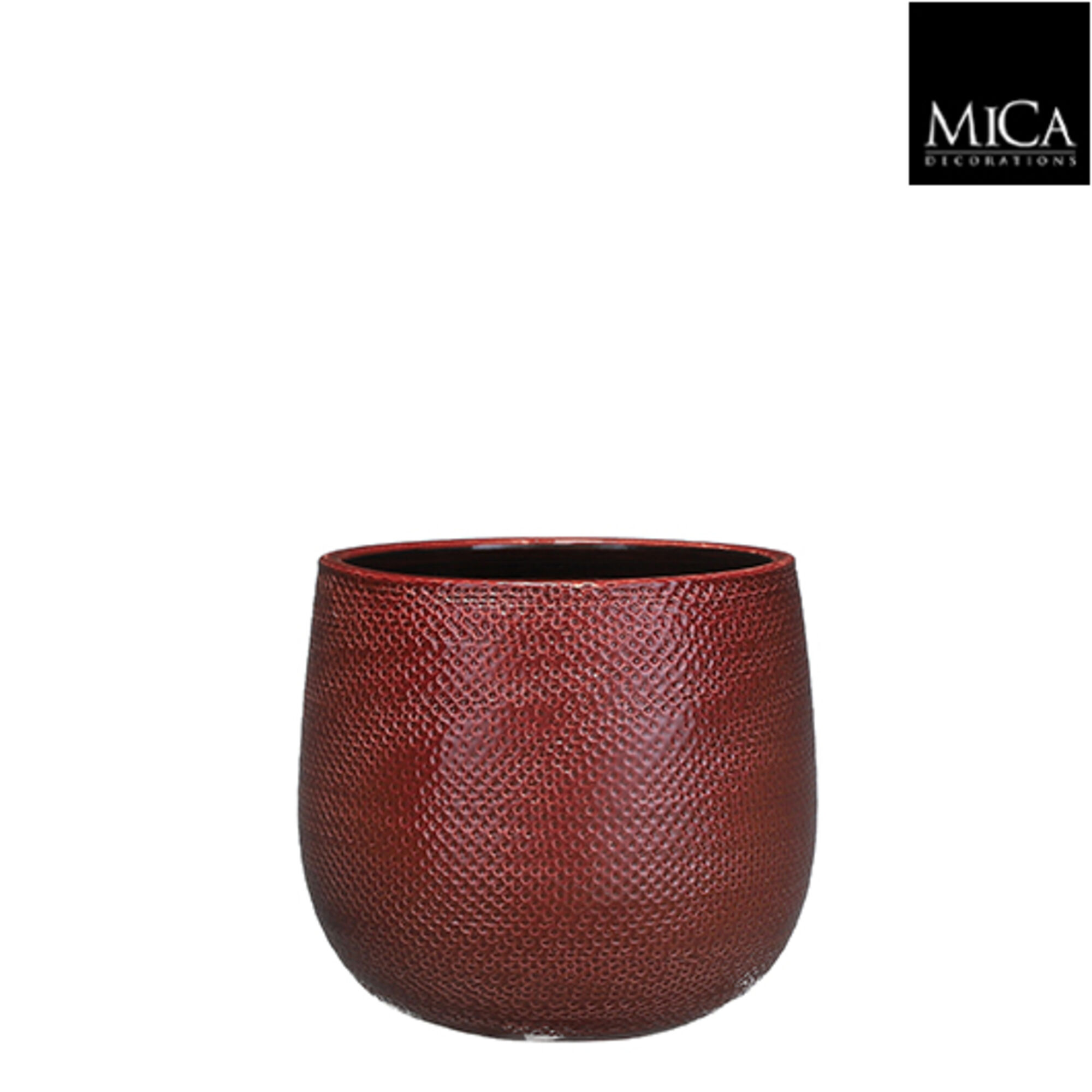 Gabriel pot rond bordeaux