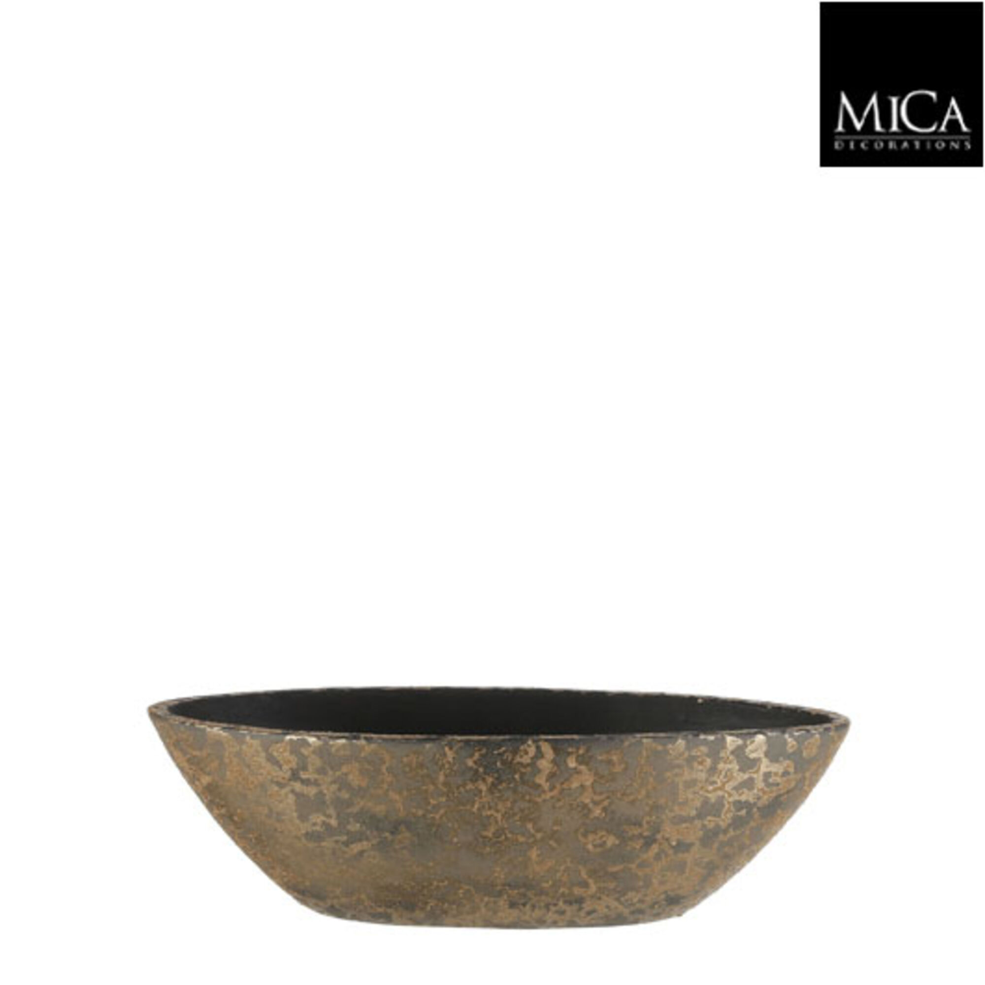 Clemente pot ovaal goud