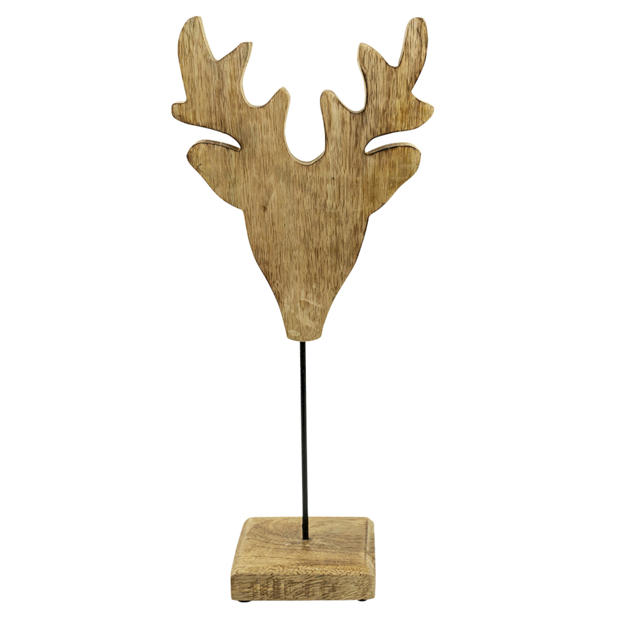 staand hert mango hout