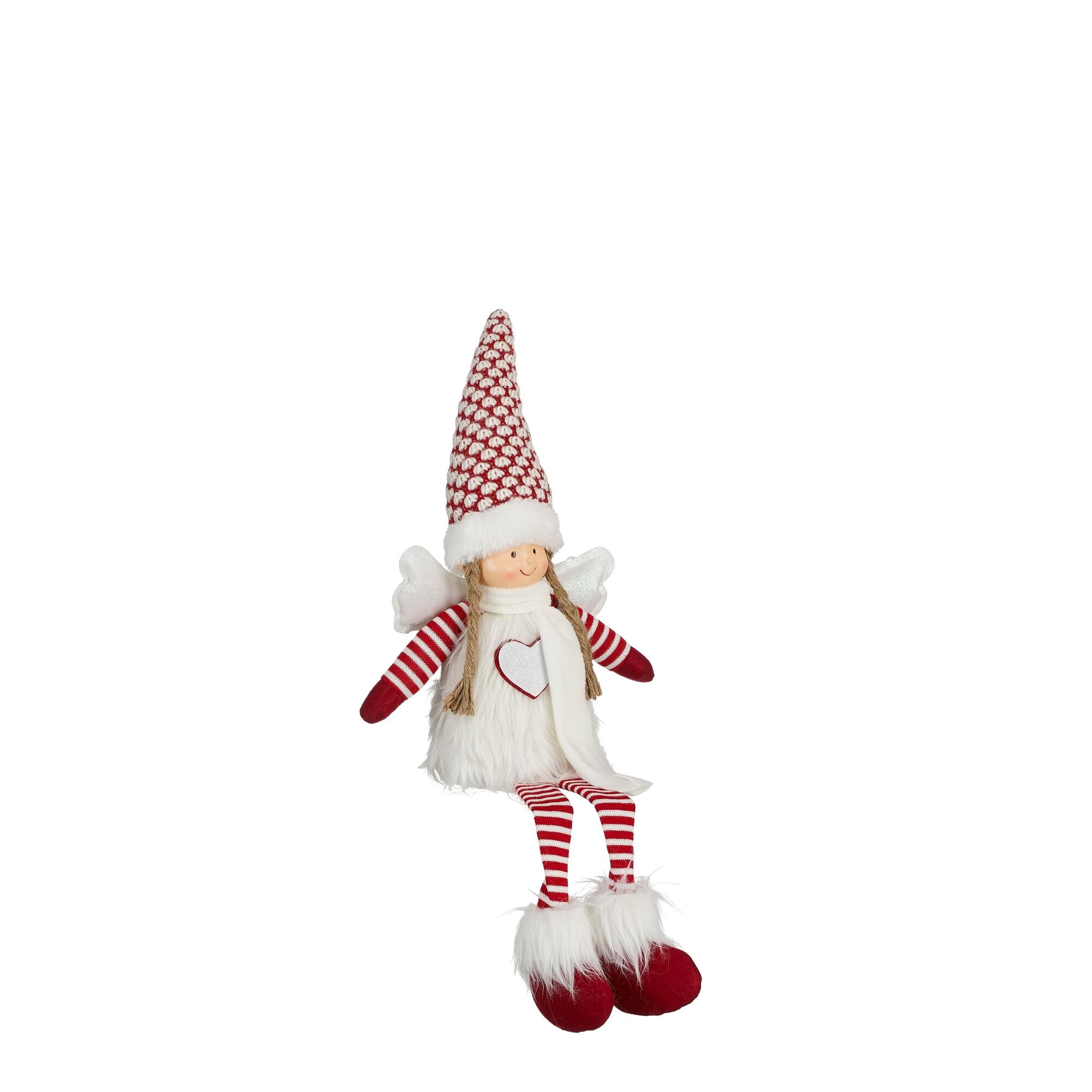 Decoratie engel rood