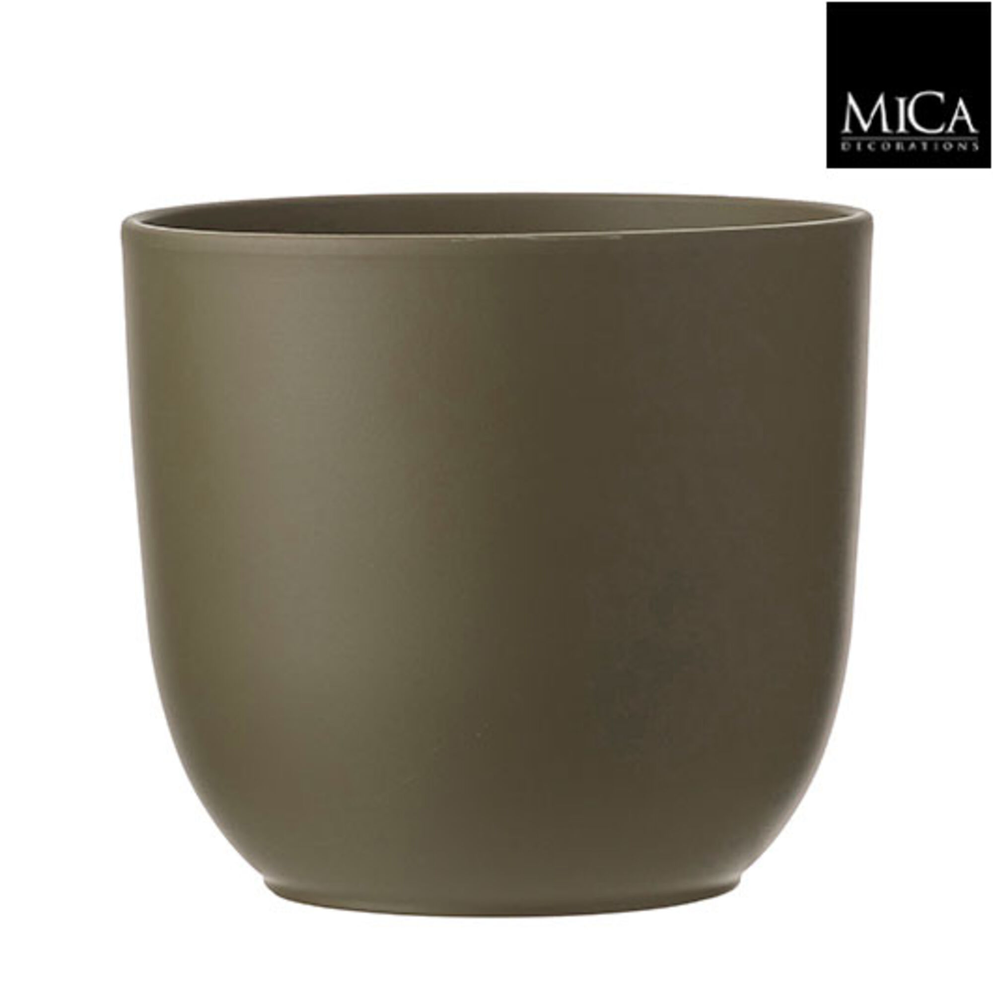 Tusca pot rond groen