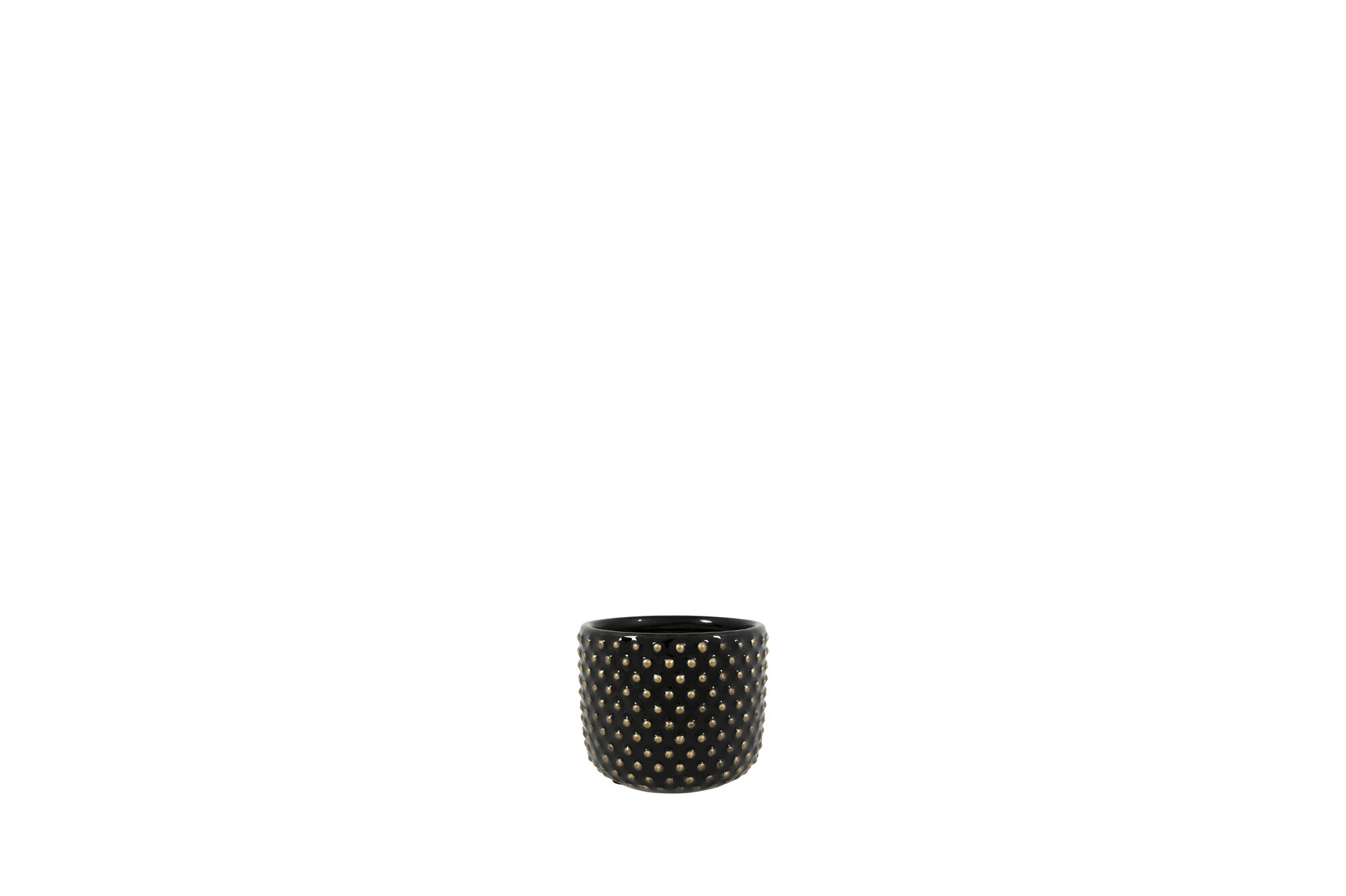 Pot Bolino shiny black