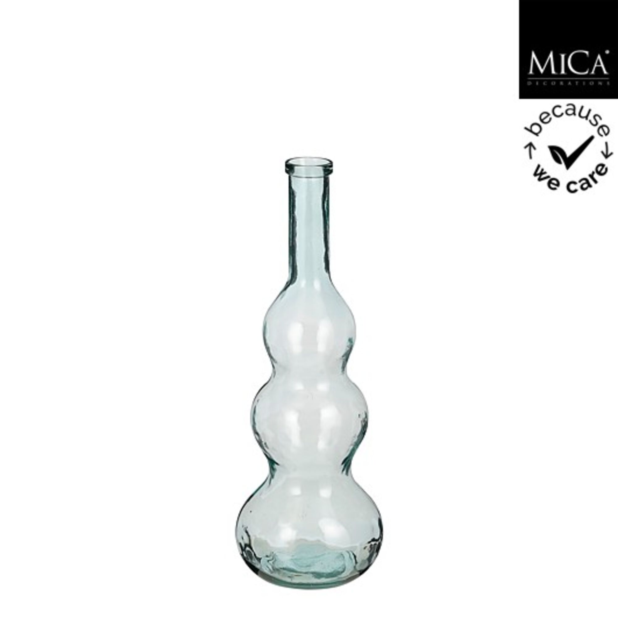 Benito vaas recycled glas