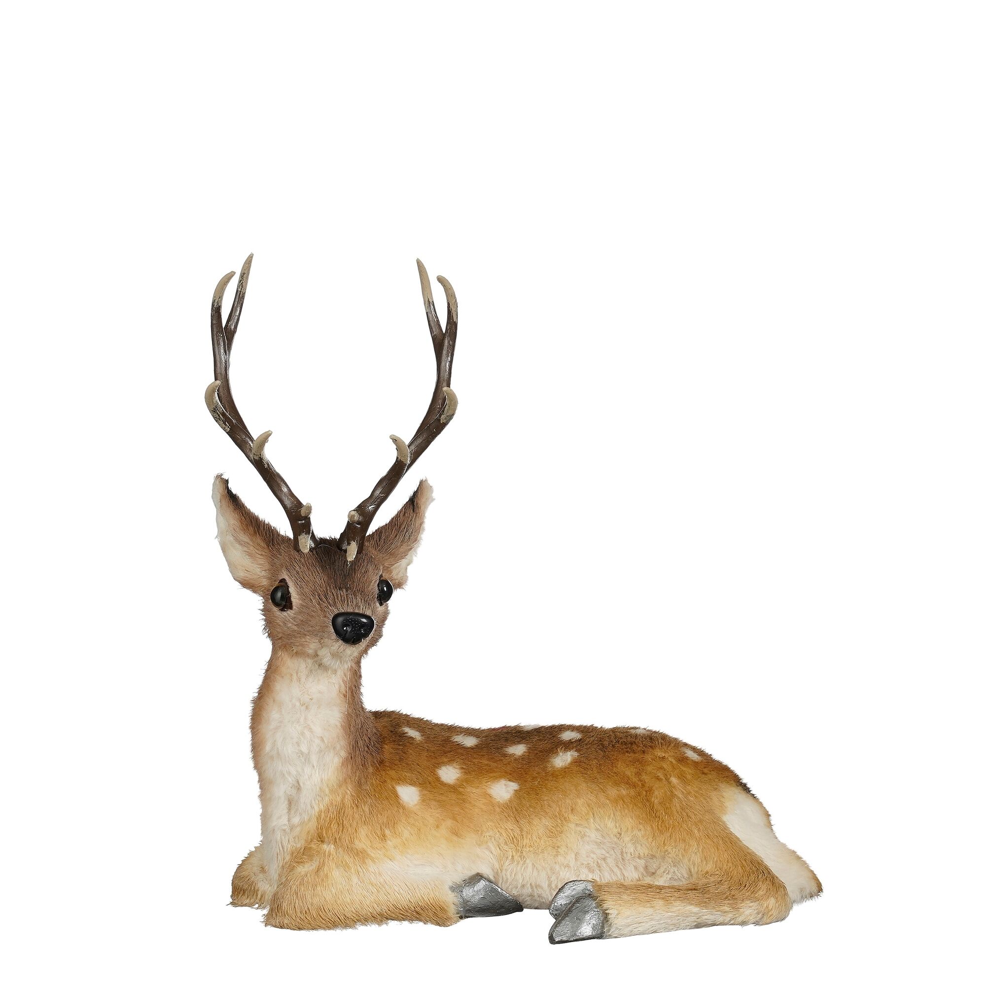Decoratie hert bruin