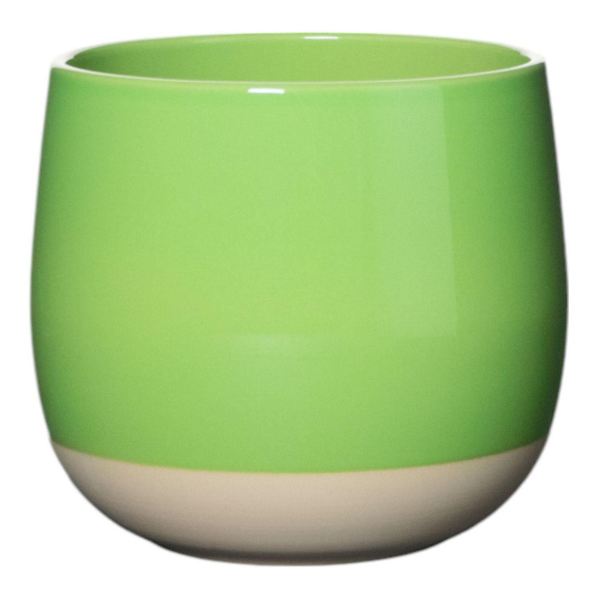 Bloempot Keramiek Dip-Dye Joan Appel Groen