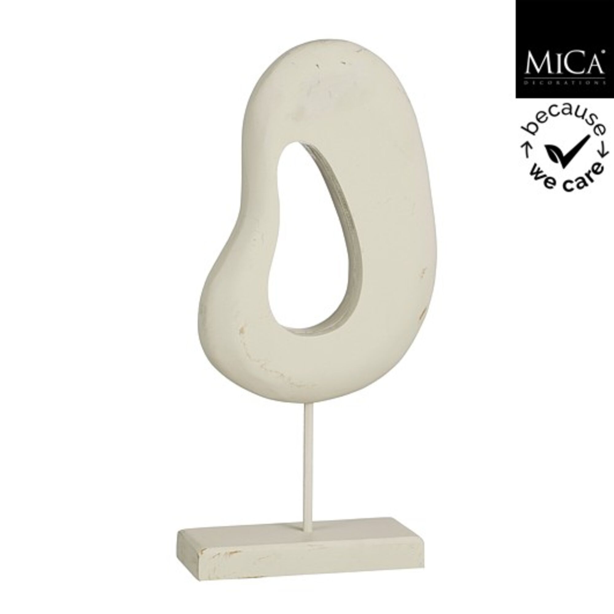 Pastina decoratie object off white FSC 1