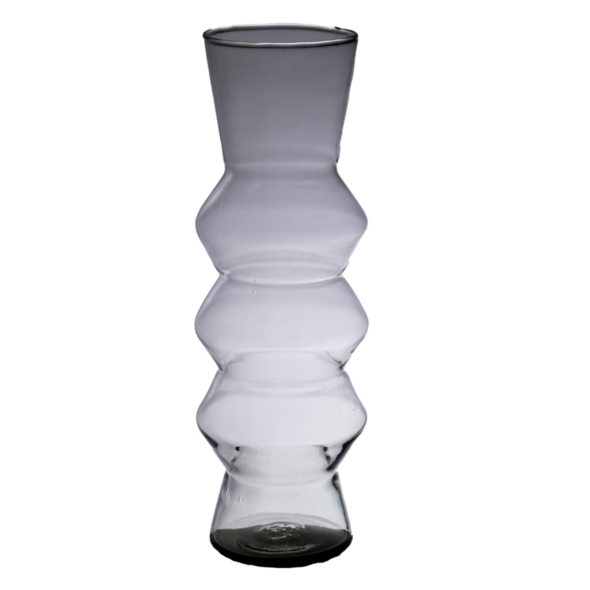 Zigzag mondgeblazen Recycled Vaas