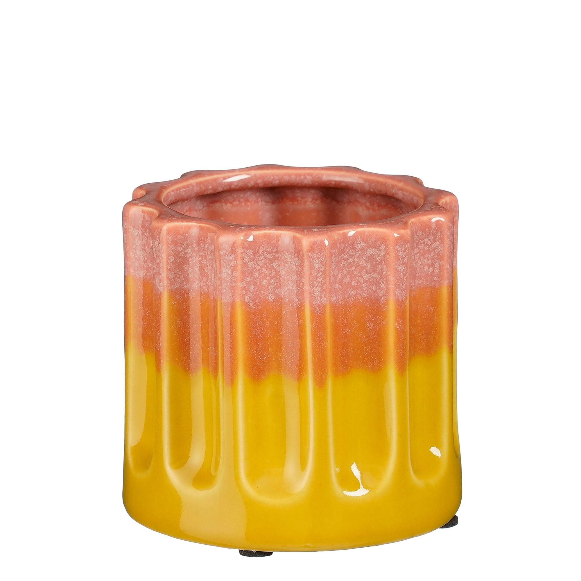 Aivy pot rond geel
