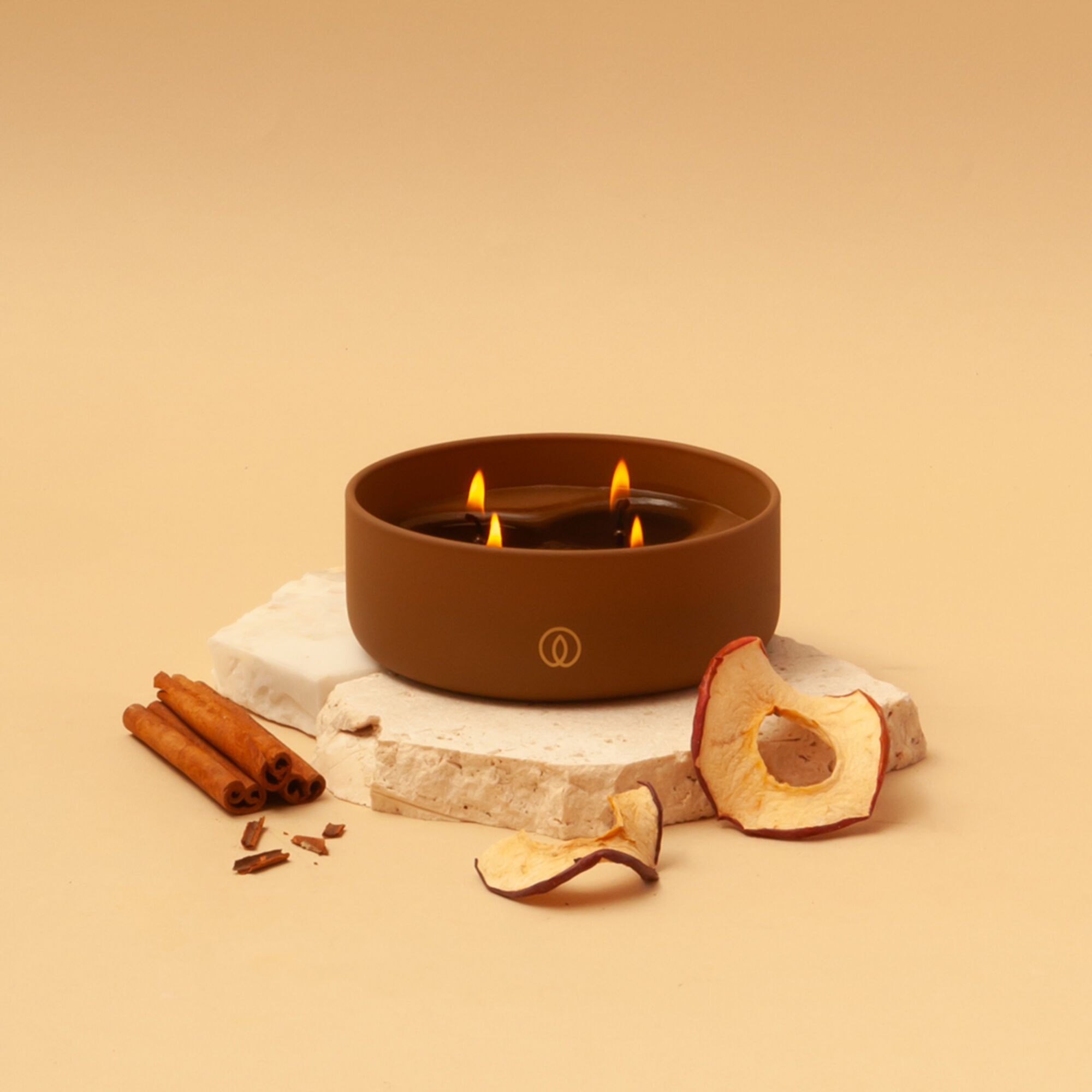Glow Geurkaars 4-wiek - Warm wonder